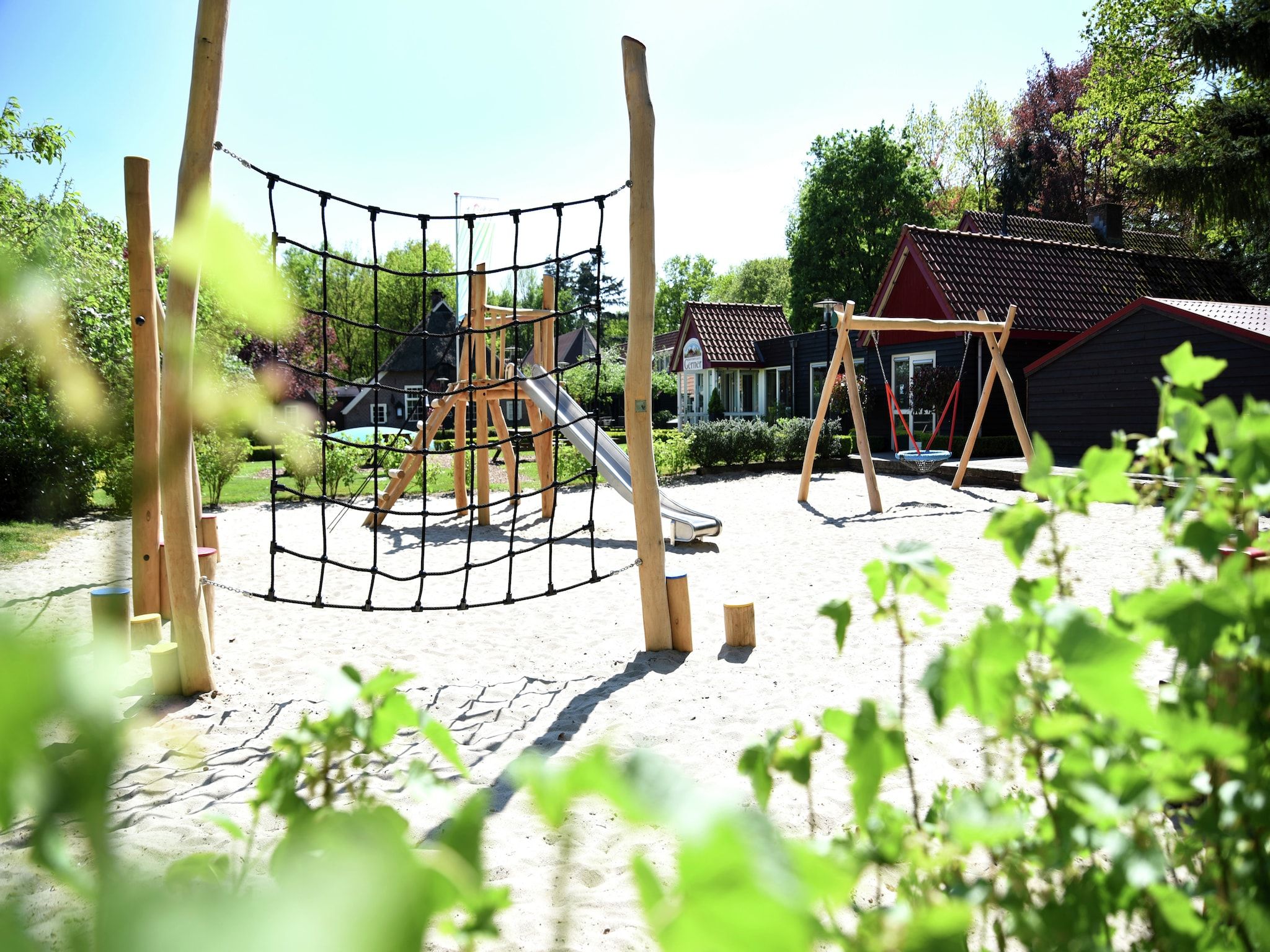 Parkfaciliteiten bij Buitenplaats Gerner 5 in Dalfsen