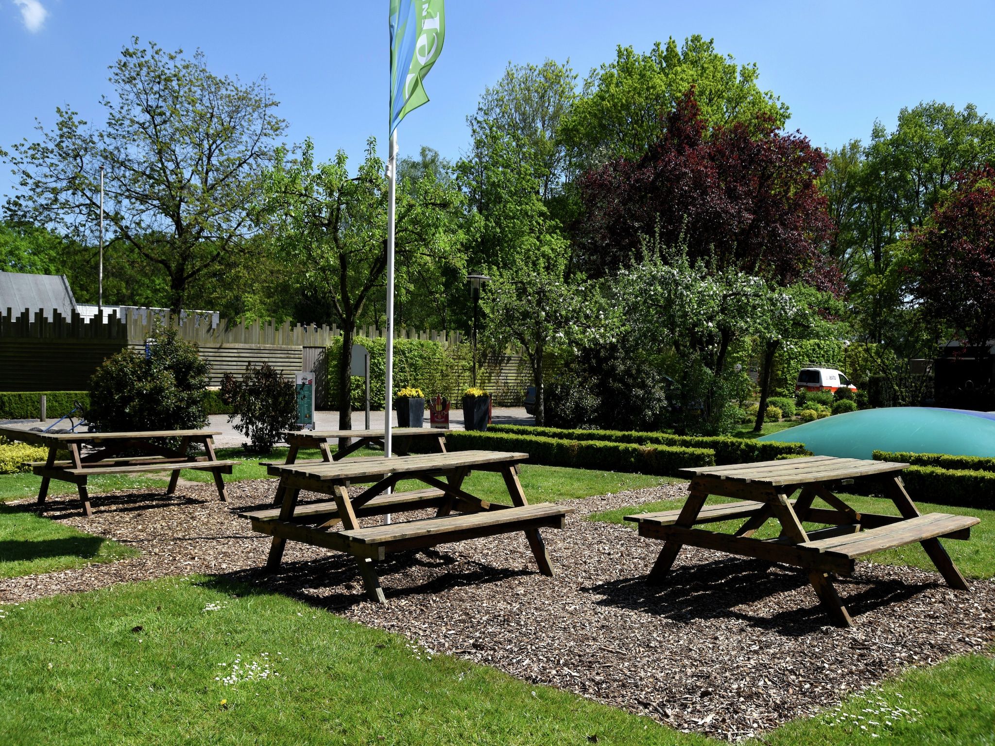 Parkfaciliteiten bij Buitenplaats Gerner 5 in Dalfsen