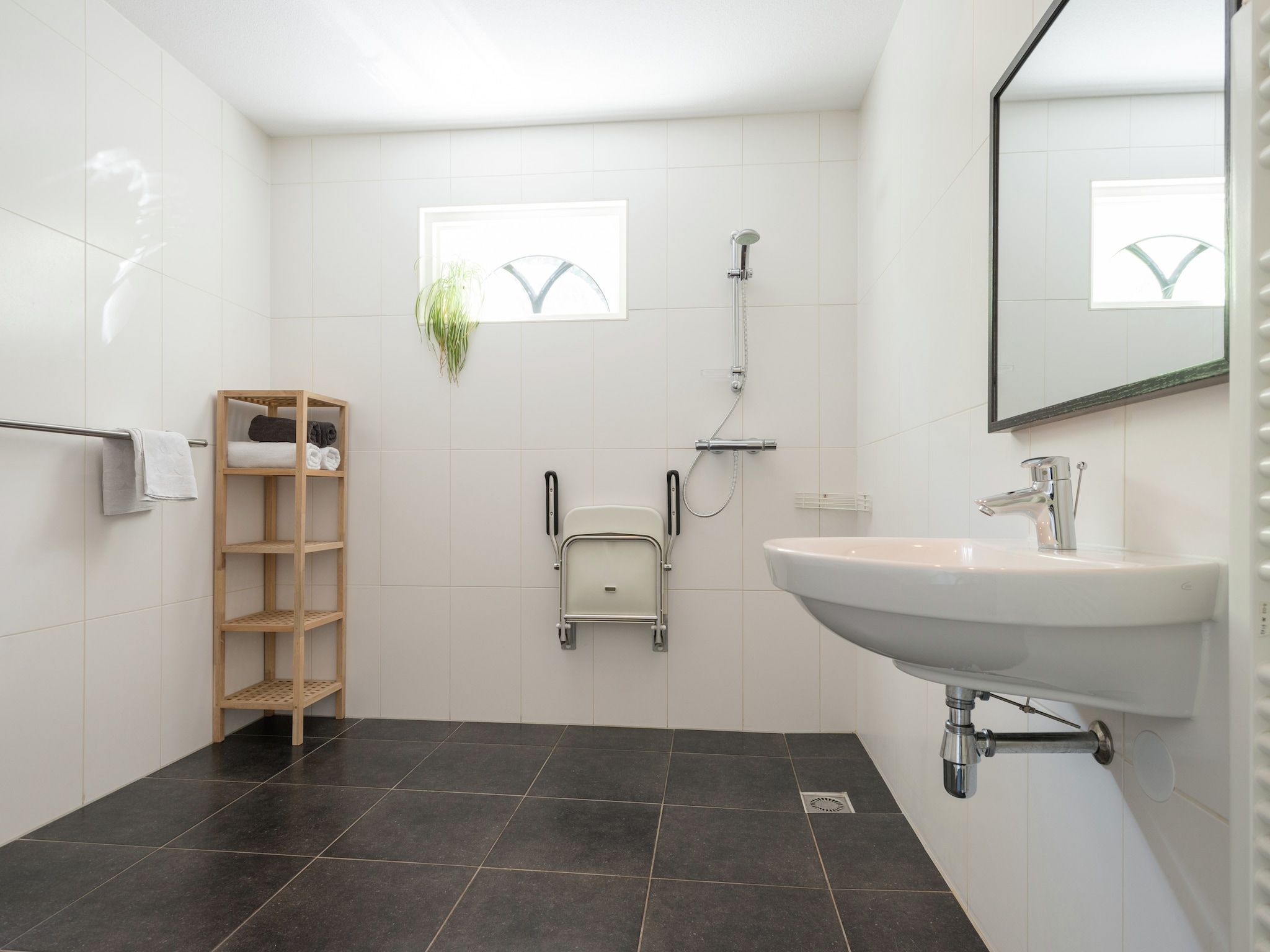 De badkamer van Van Vuure in Zuidoostbeemster