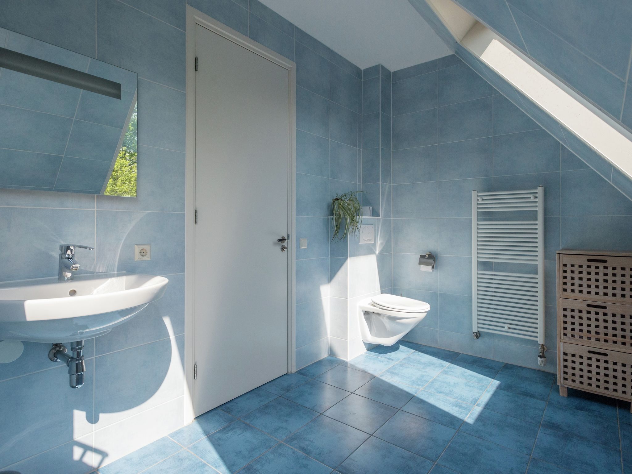 De badkamer van Van Vuure in Zuidoostbeemster