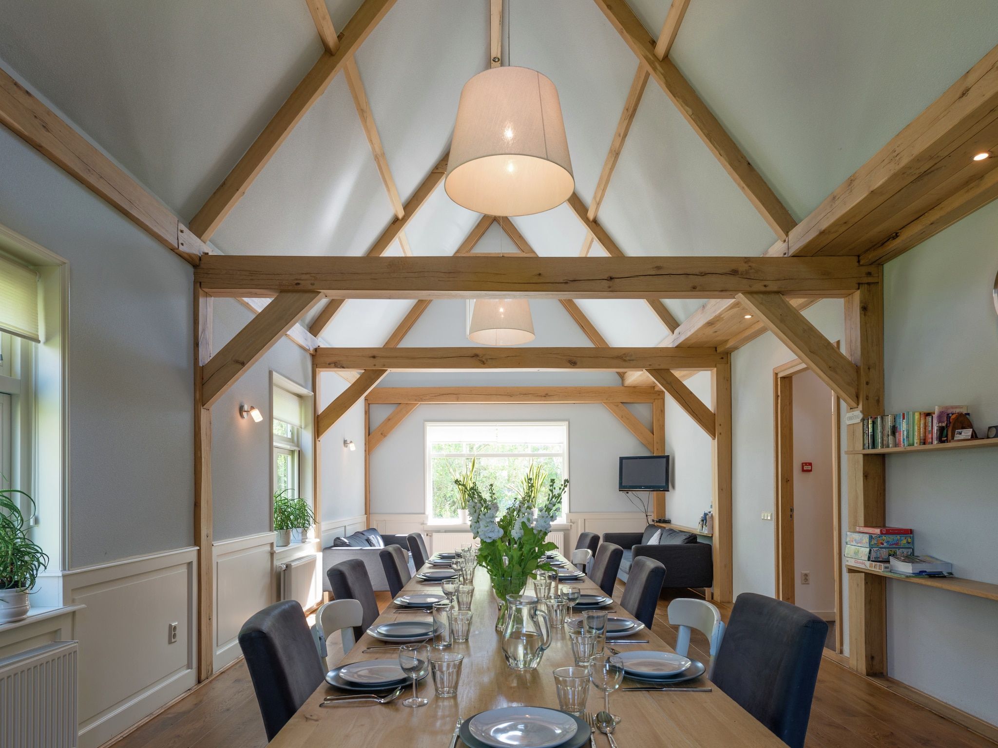 De eetkamer van Van Vuure in Zuidoostbeemster