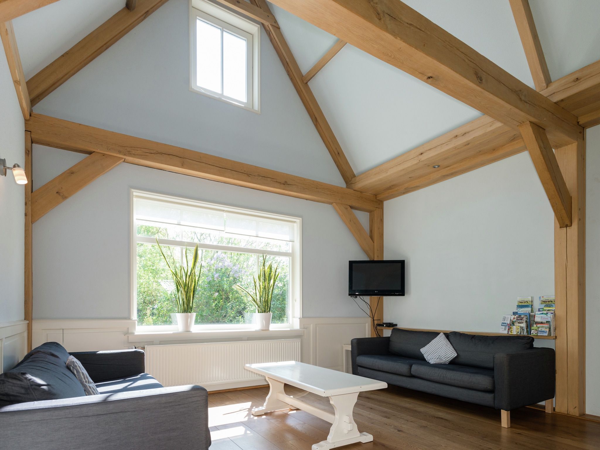 De woonkamer van Van Vuure in Zuidoostbeemster