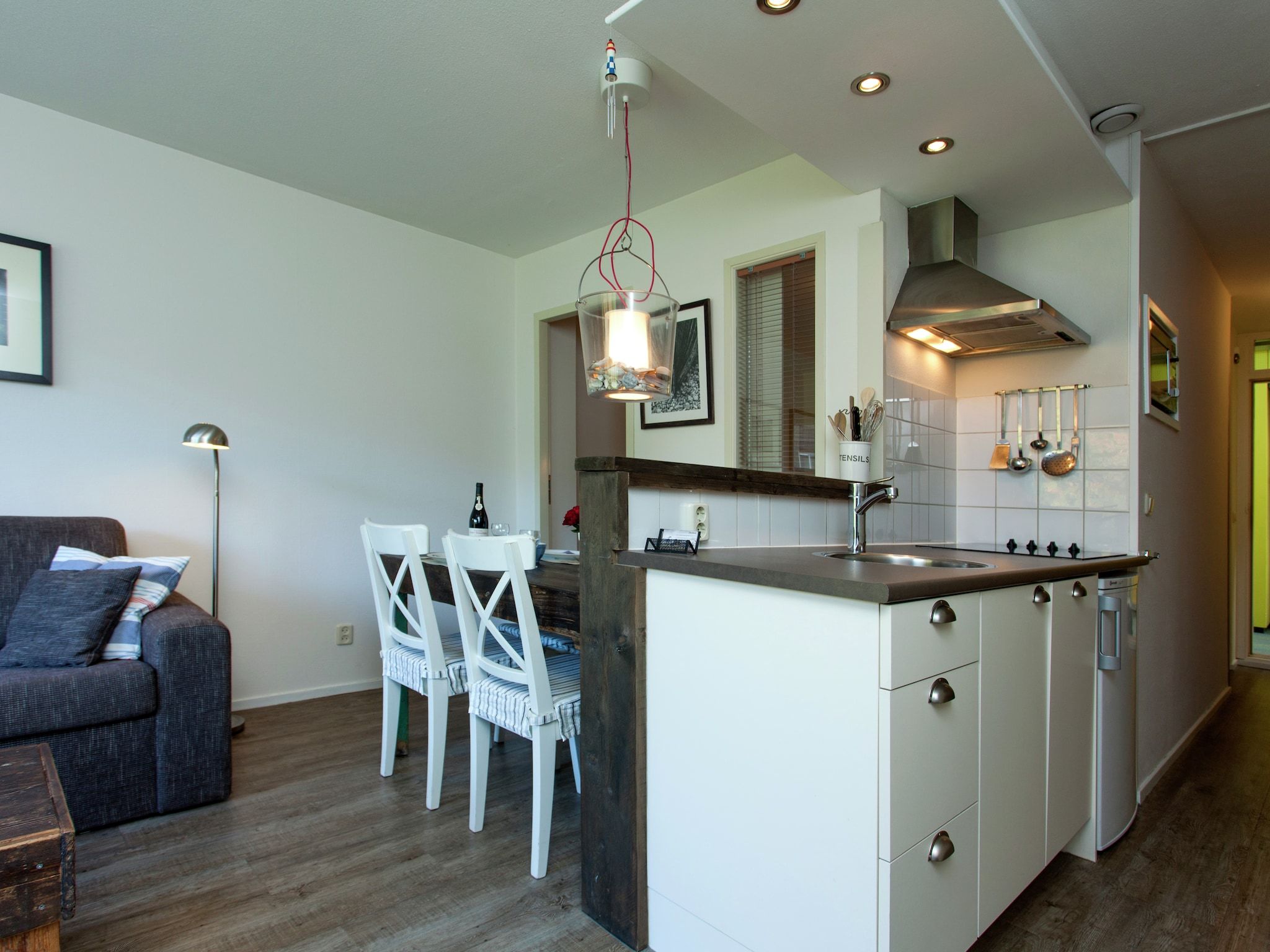 De keuken van Zandlust in Ameland