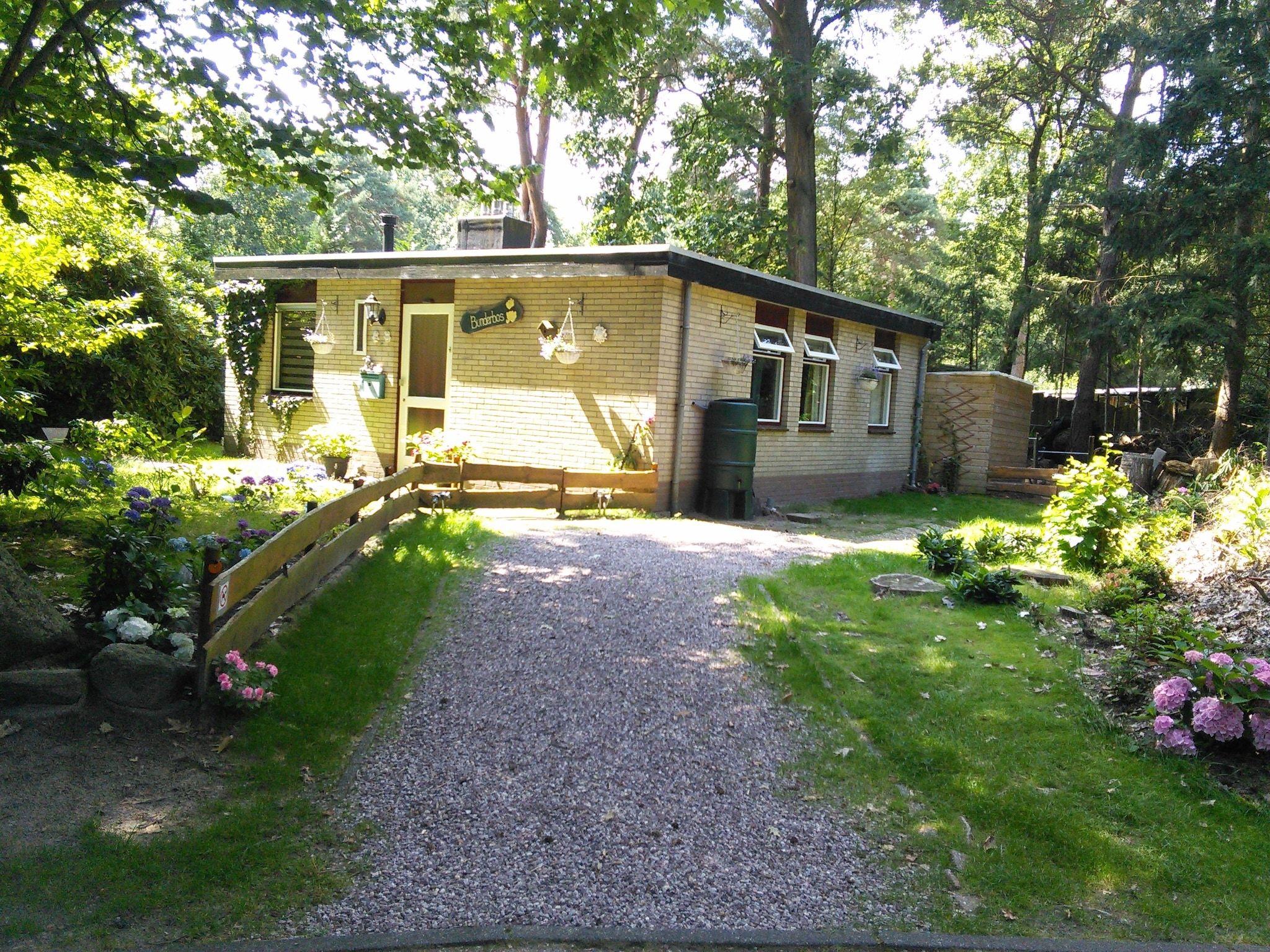 De buitenkant van Bunderbos in Ommen