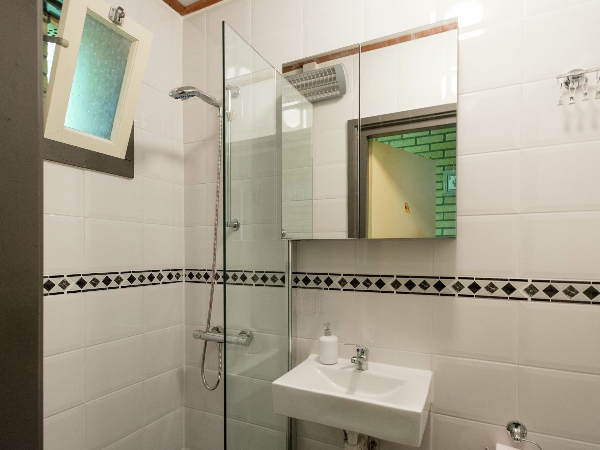 De badkamer van Bunderbos in Ommen