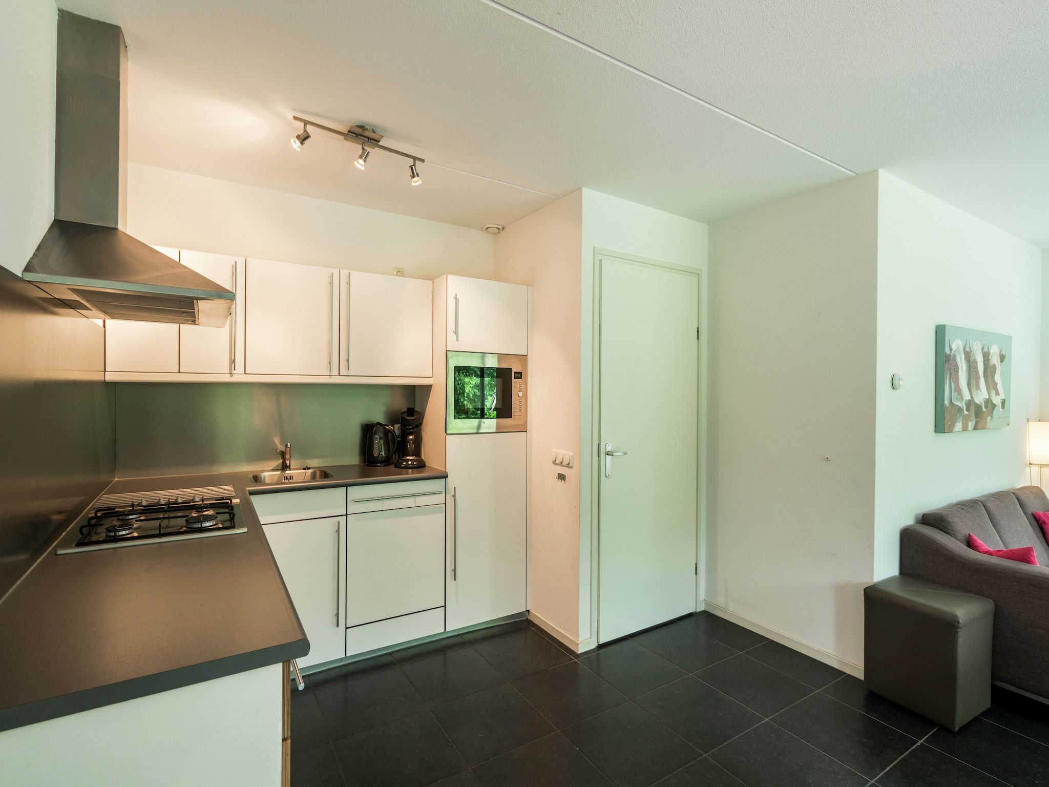 De keuken van Huize Lewis in Balk