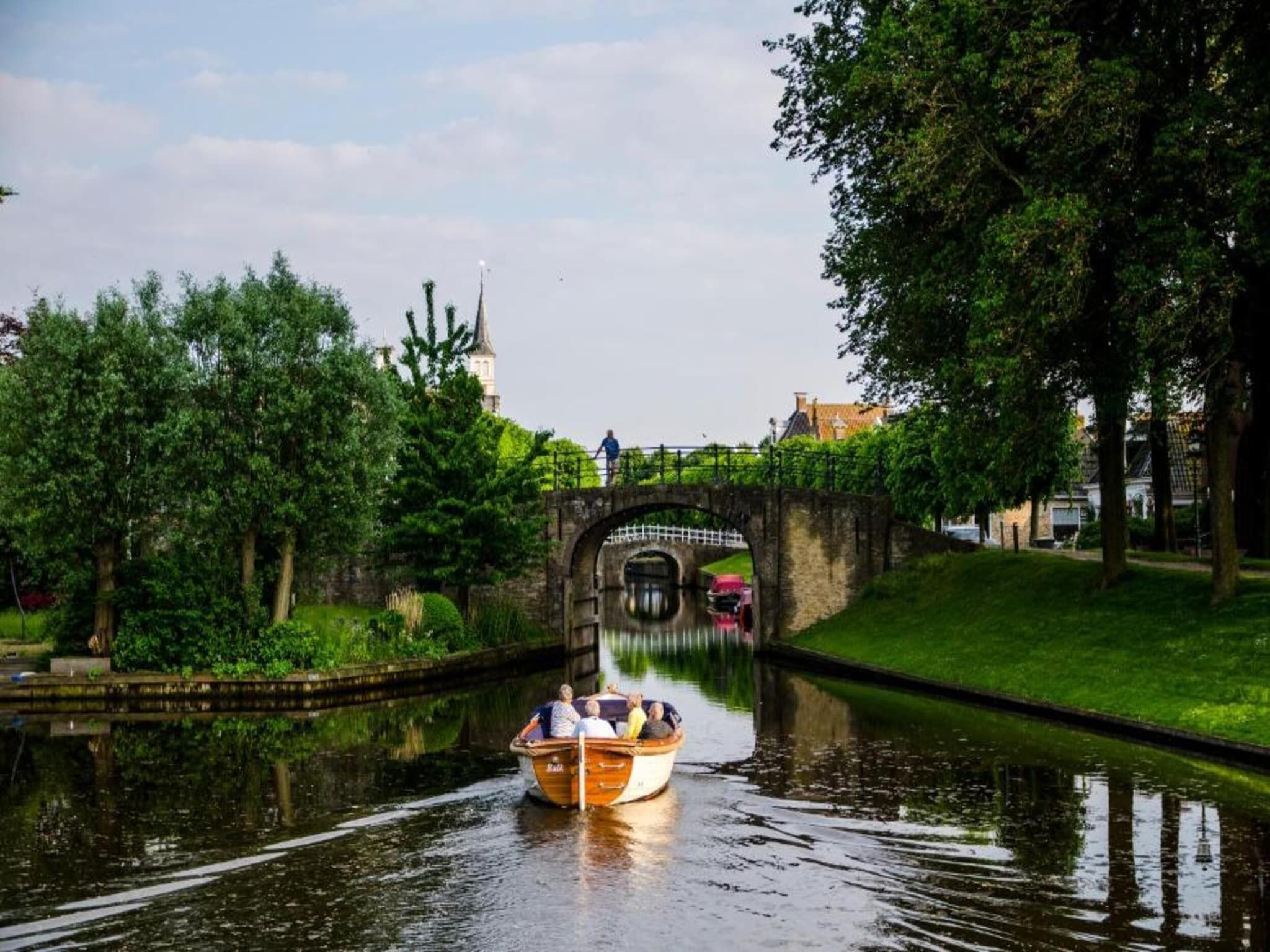 De omgeving van Huize Lewis in Balk