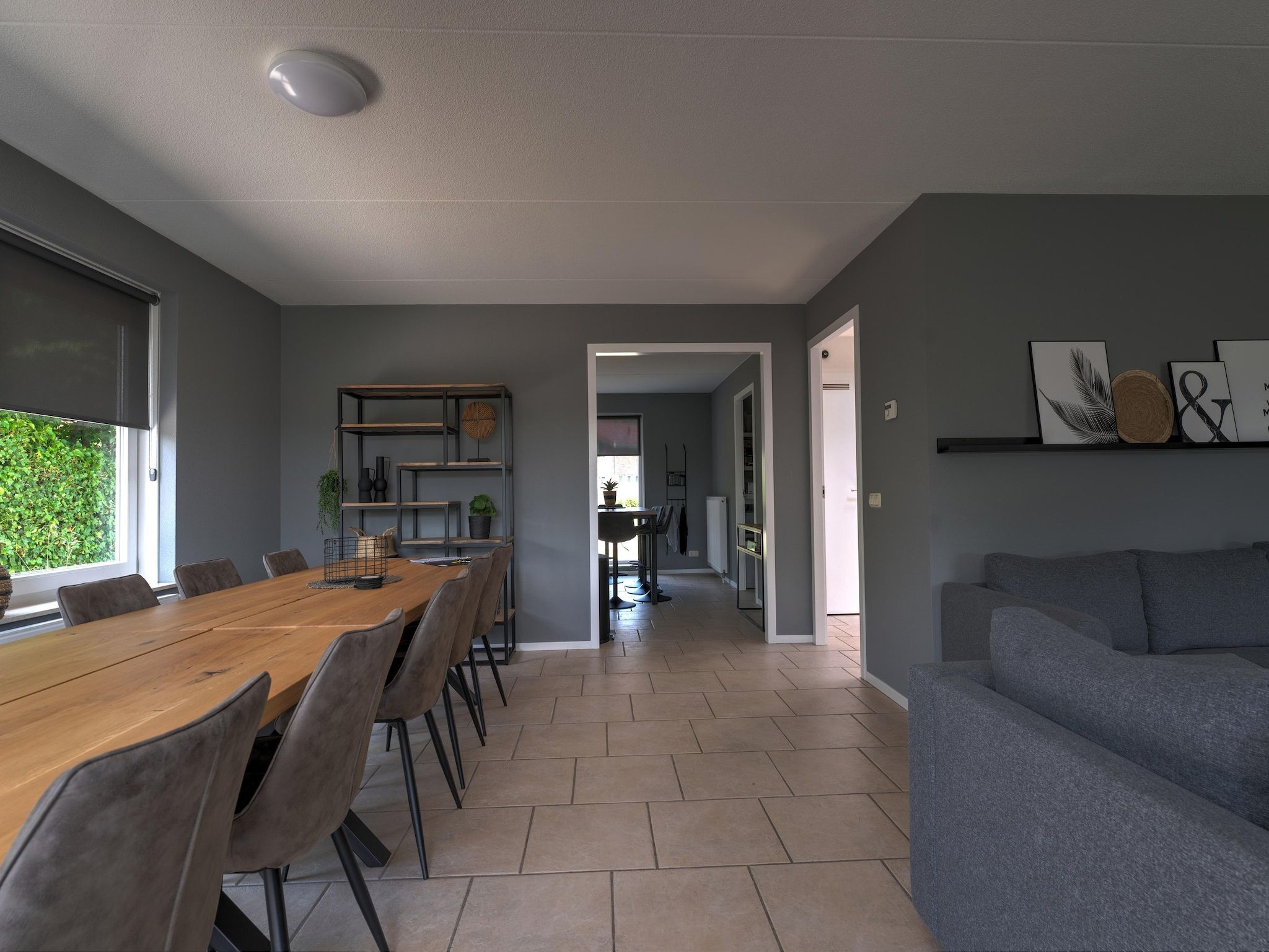 De eetkamer van Buitenplaats Enjoy in Zeewolde