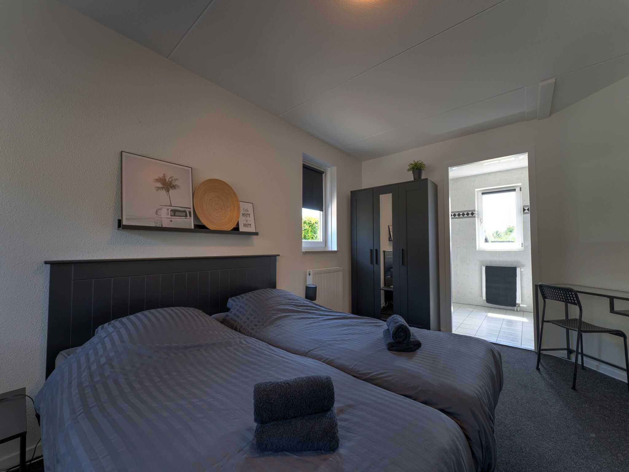 Een slaapkamer van Buitenplaats Enjoy in Zeewolde