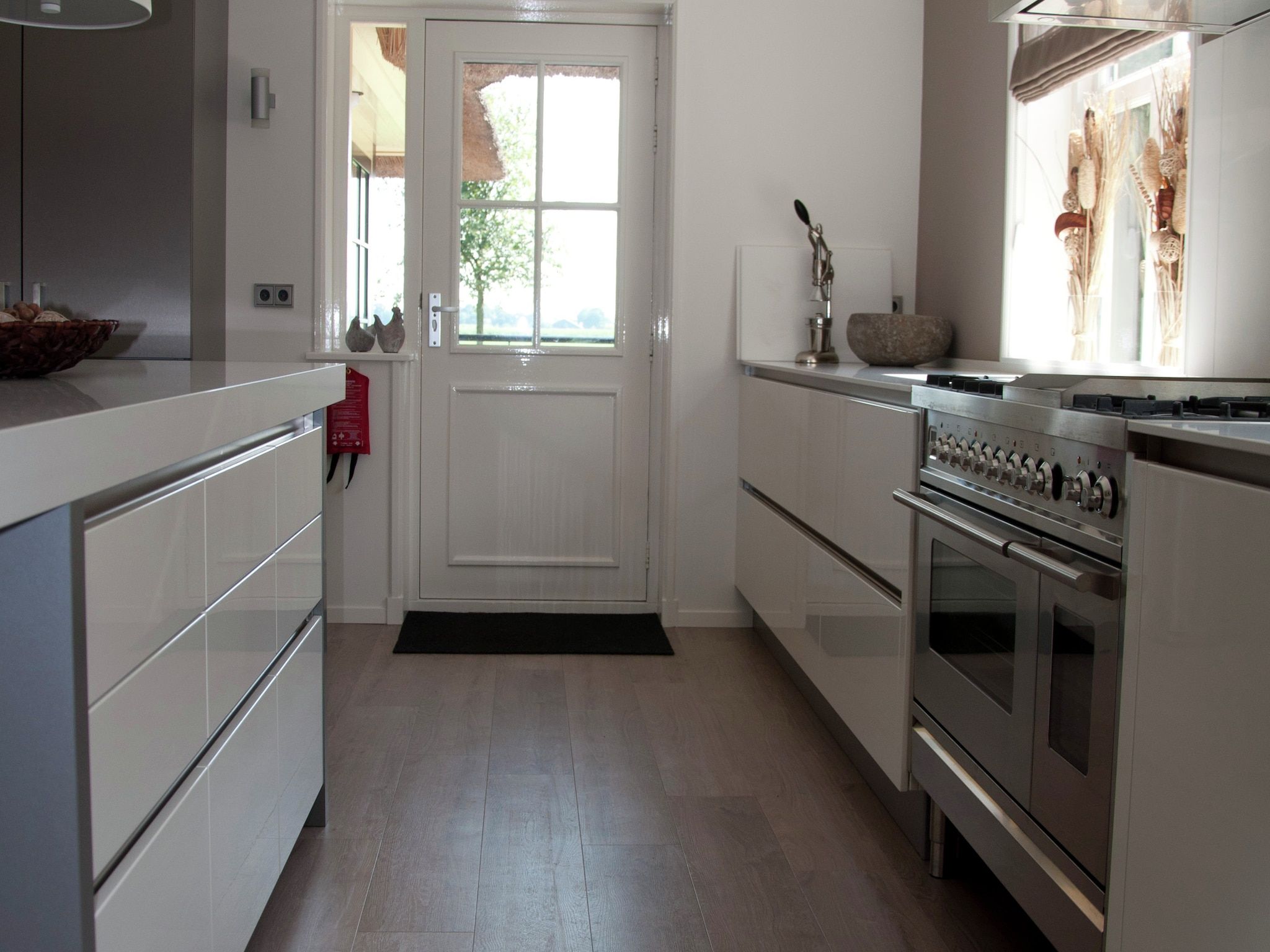 De keuken van Landhuis de Linde in Nijensleek