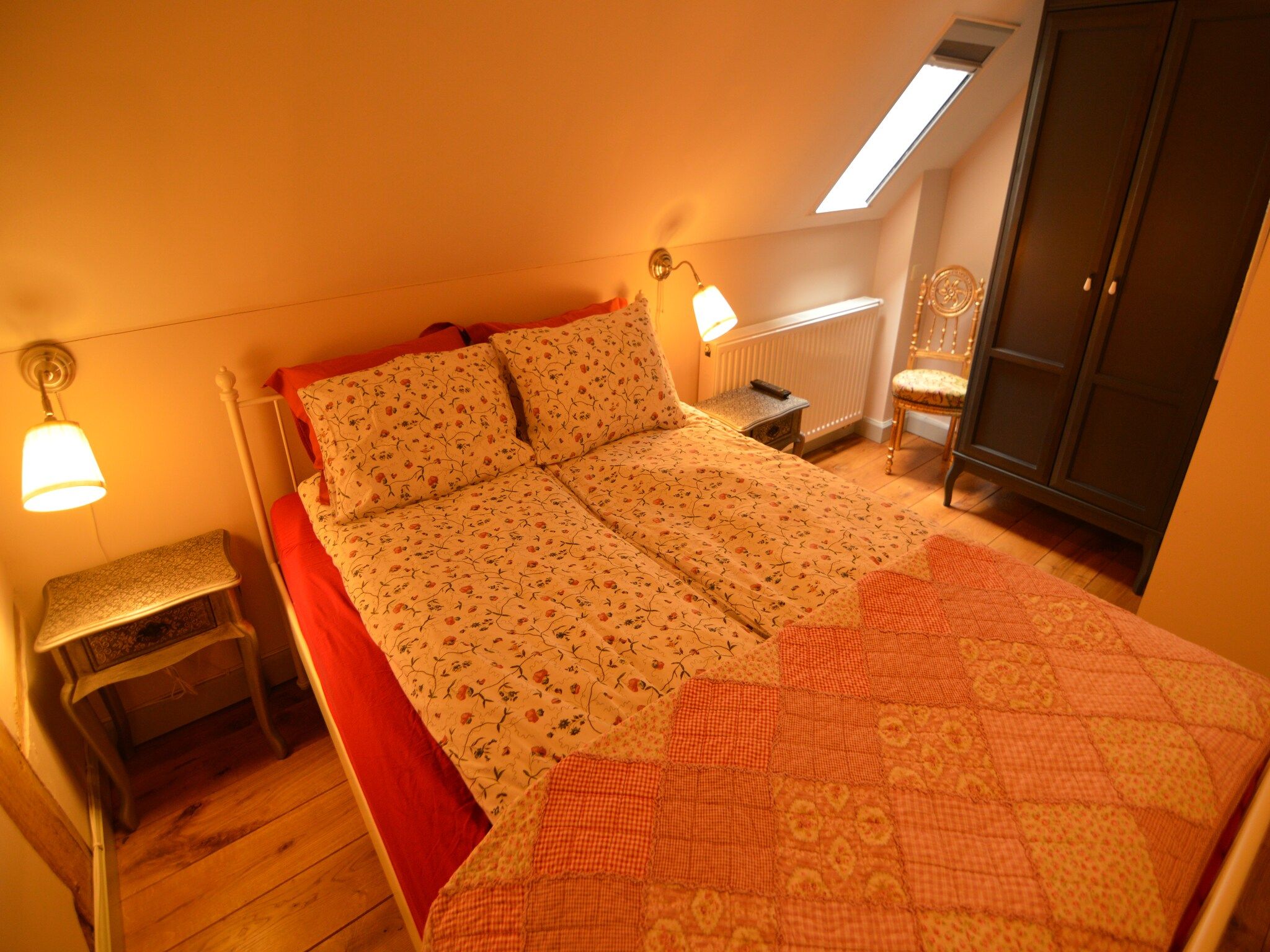 Een slaapkamer van Hoeve A Gen Water - Hummesknupke in Slenaken