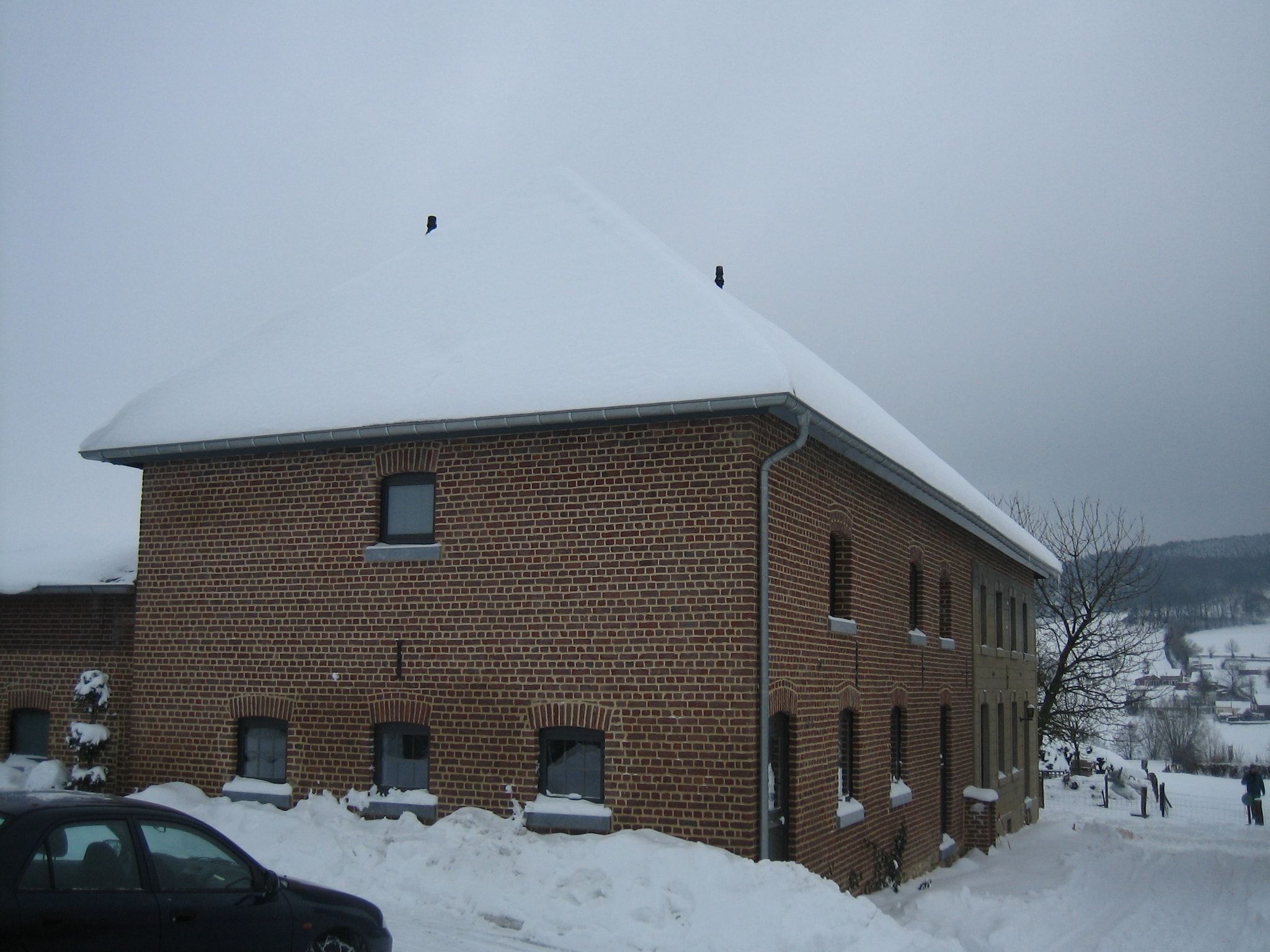 De buitenkant van i gen Roemel in Epen