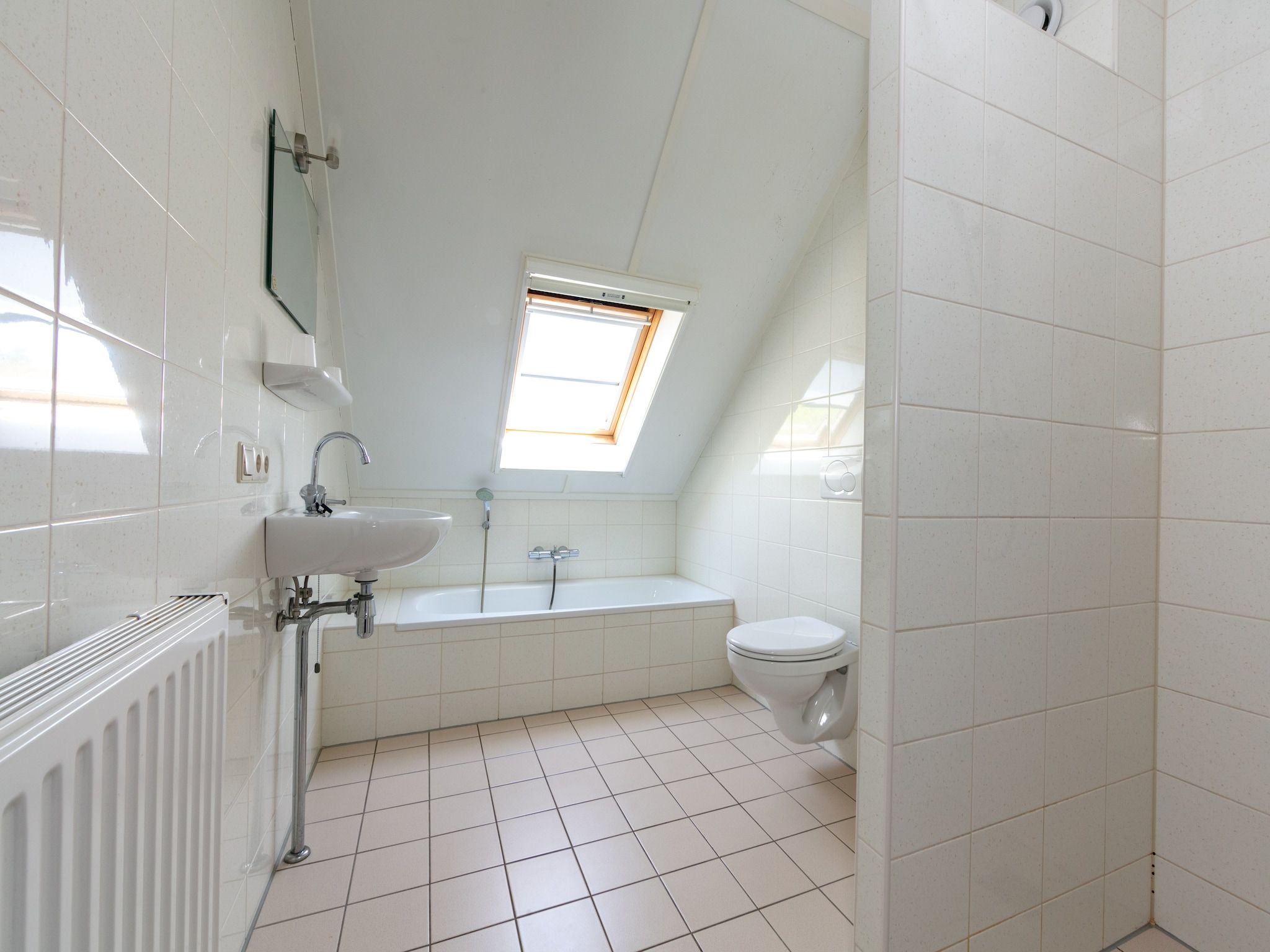 De badkamer van Vakantiepark Horsetellerie 1 in Hardenberg (rheezerveen)