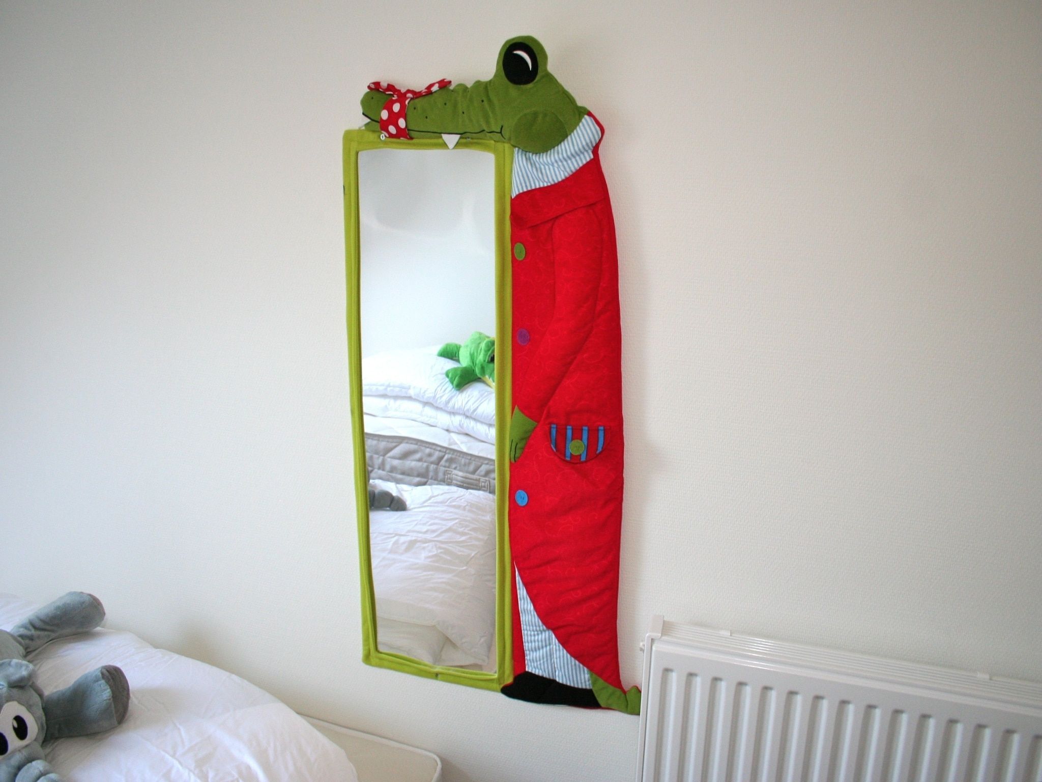 Een slaapkamer van Vakantiepark Horsetellerie 4 in Hardenberg (rheezerveen)