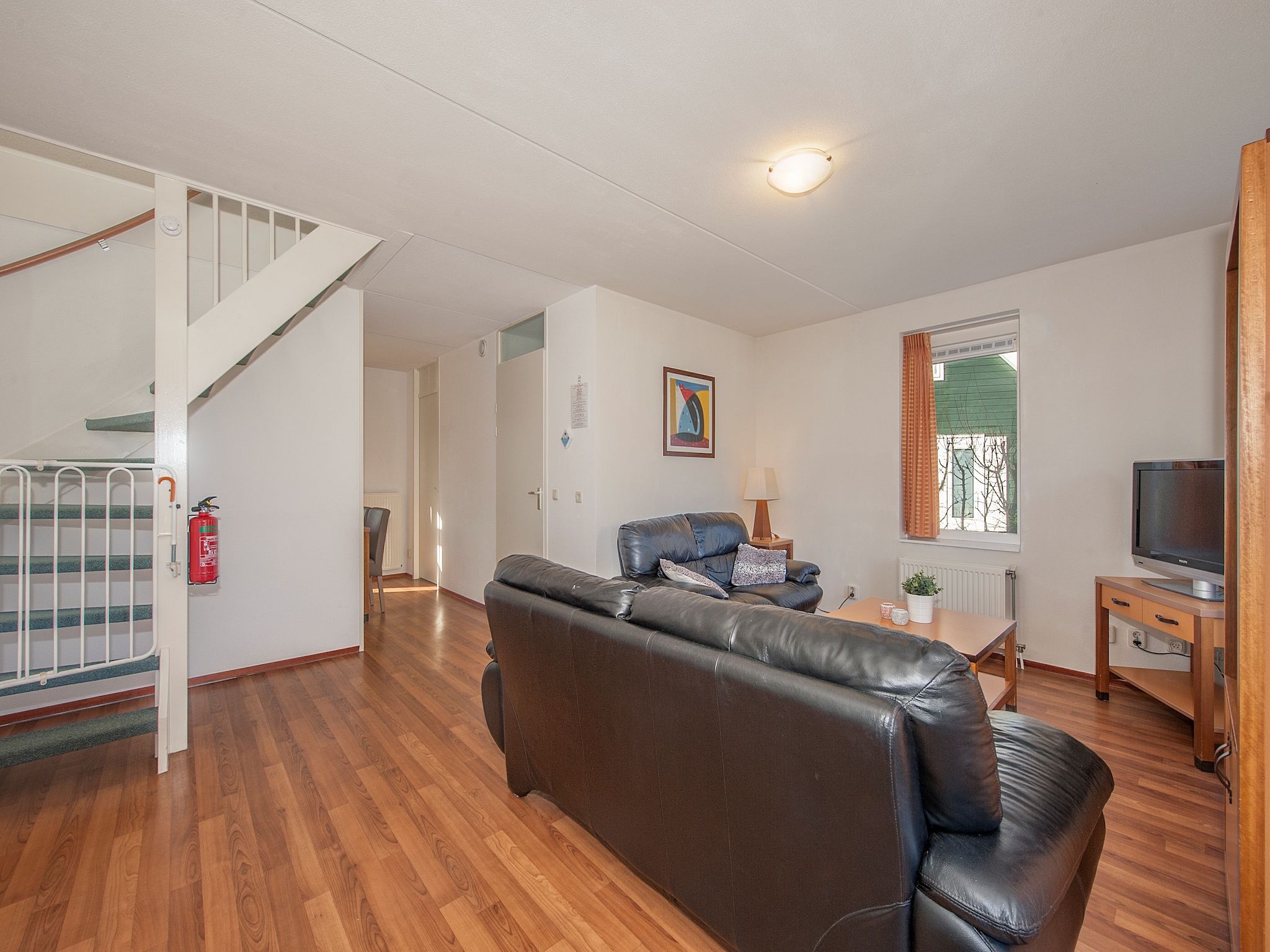 De woonkamer van Aquadelta 9 in Bruinisse