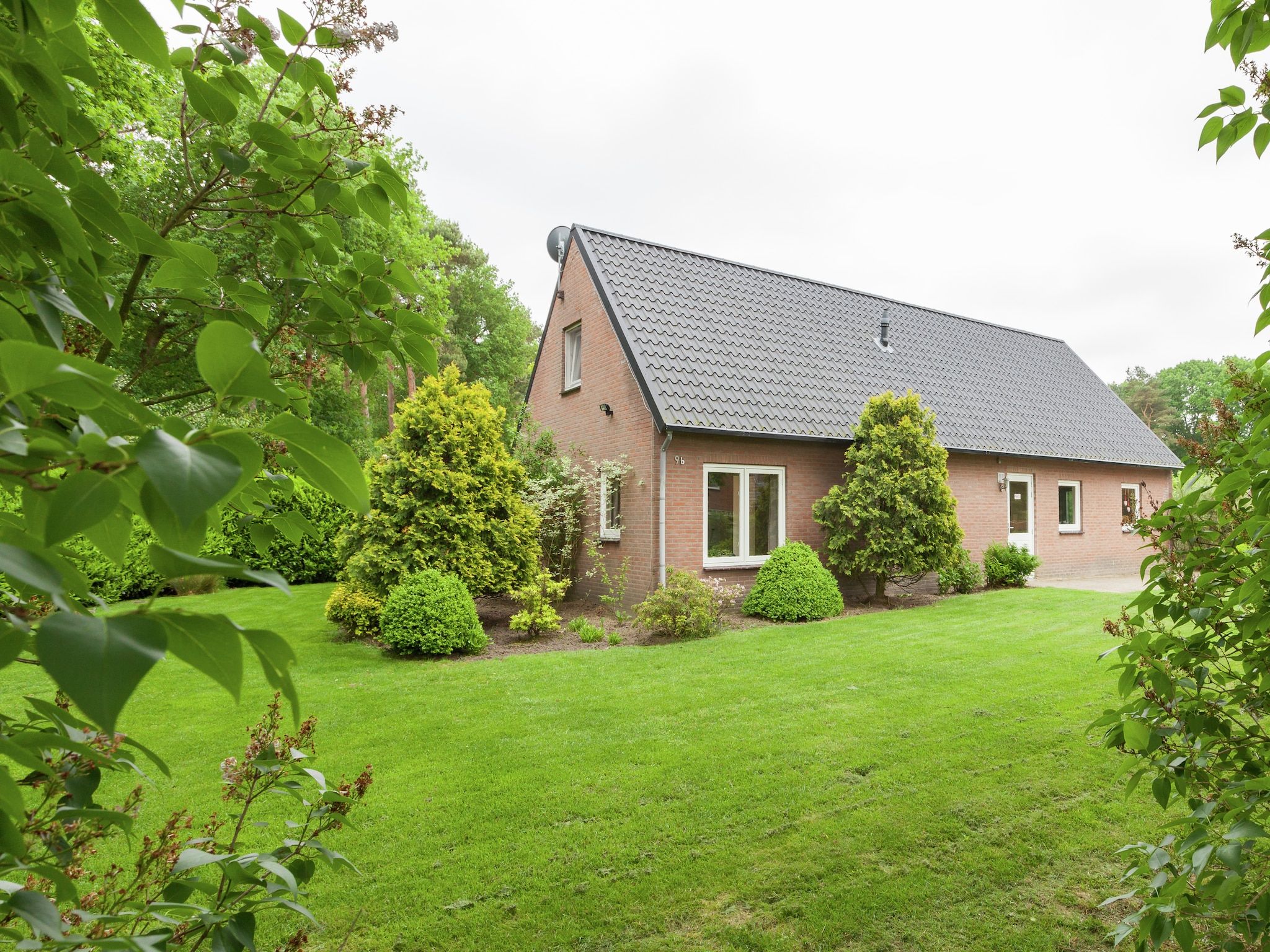 De buitenkant van de Lansert in Vessem