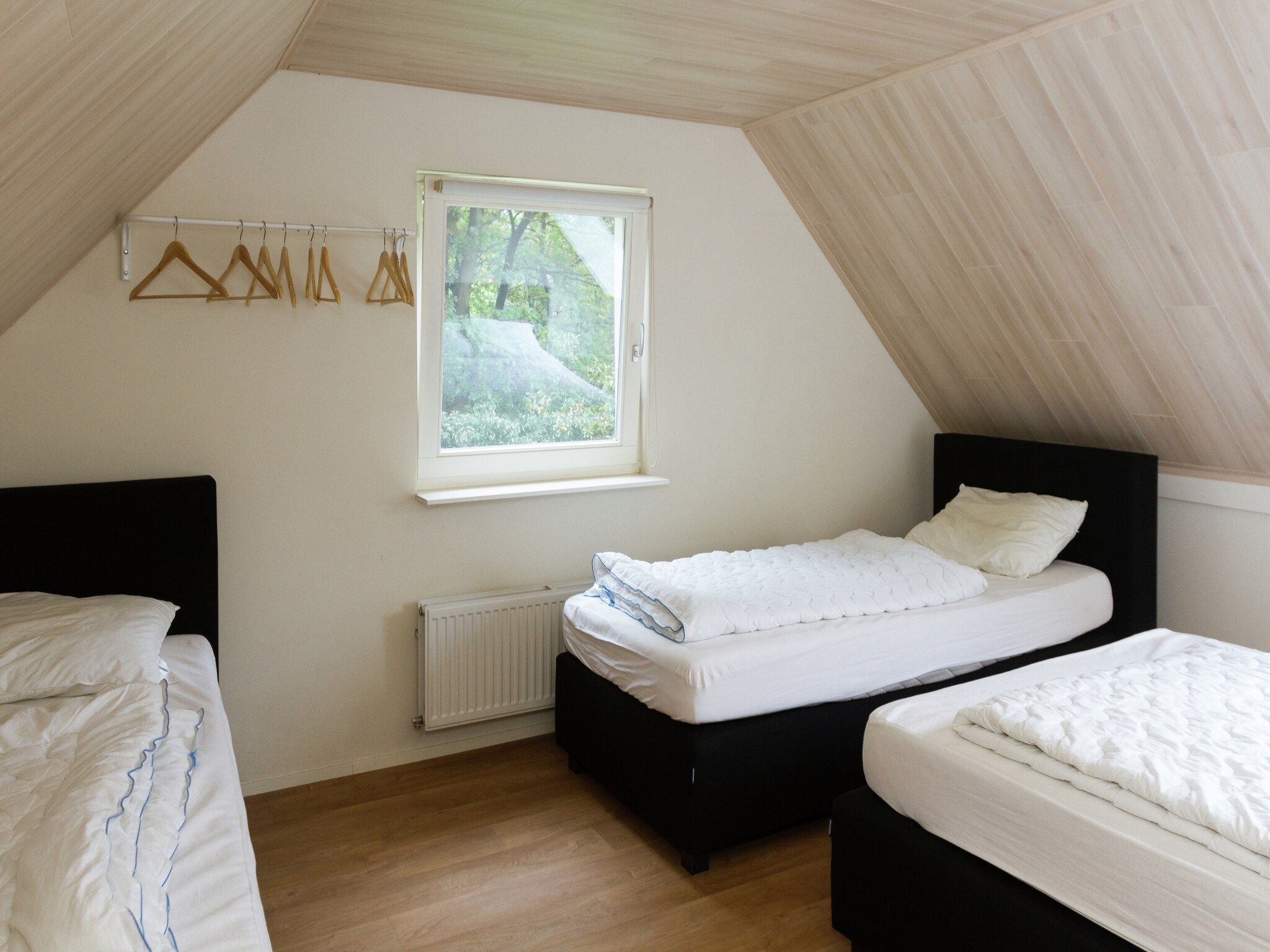 Een slaapkamer van de Lansert in Vessem