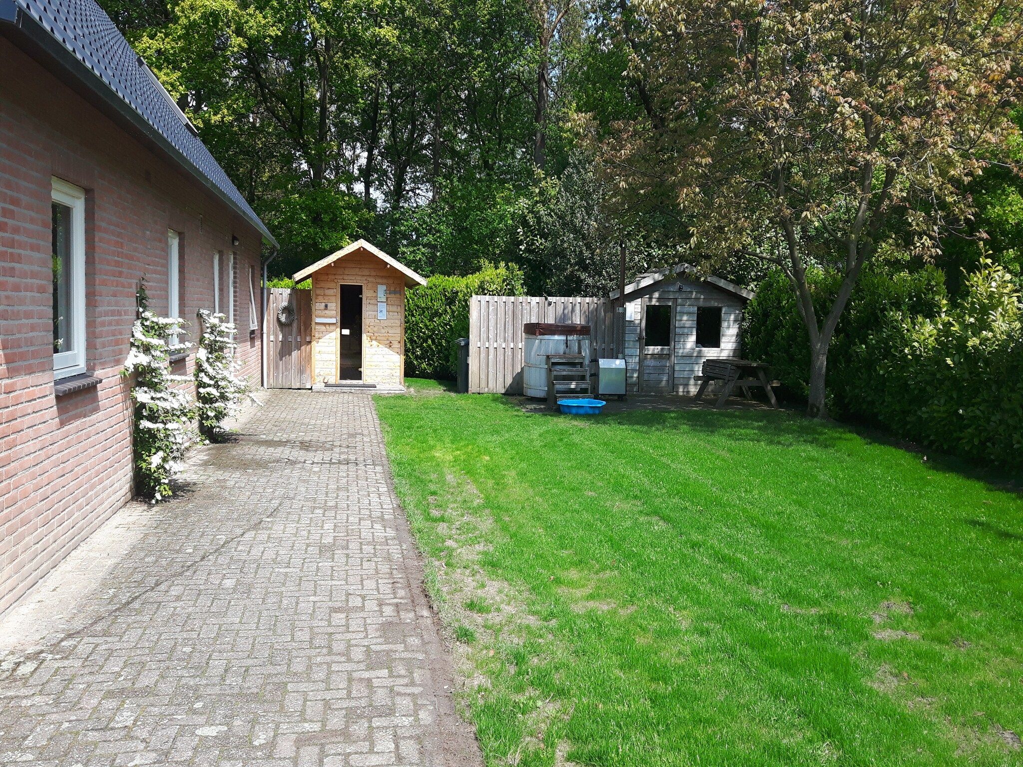 De tuin van de Lansert in Vessem