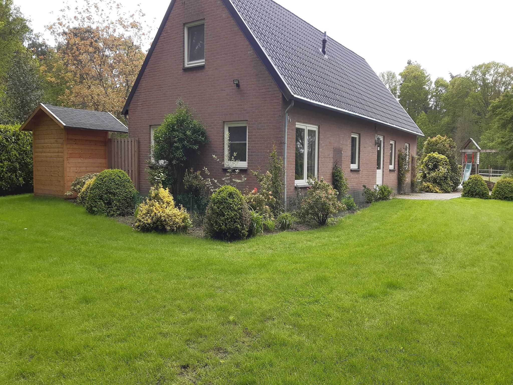 De buitenkant van de Lansert in Vessem