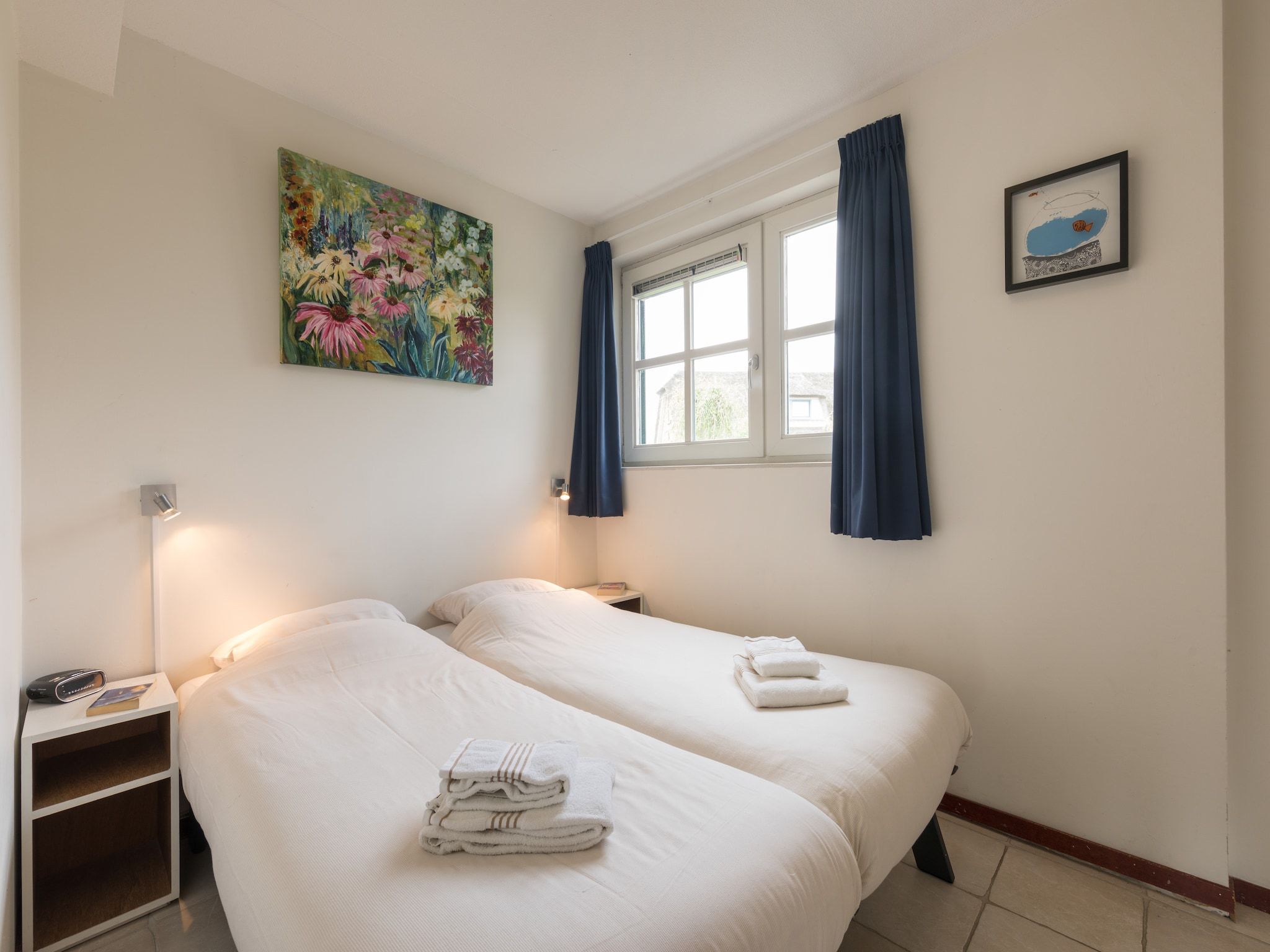 Een slaapkamer van Waterpark Belterwiede 4 in Wanneperveen