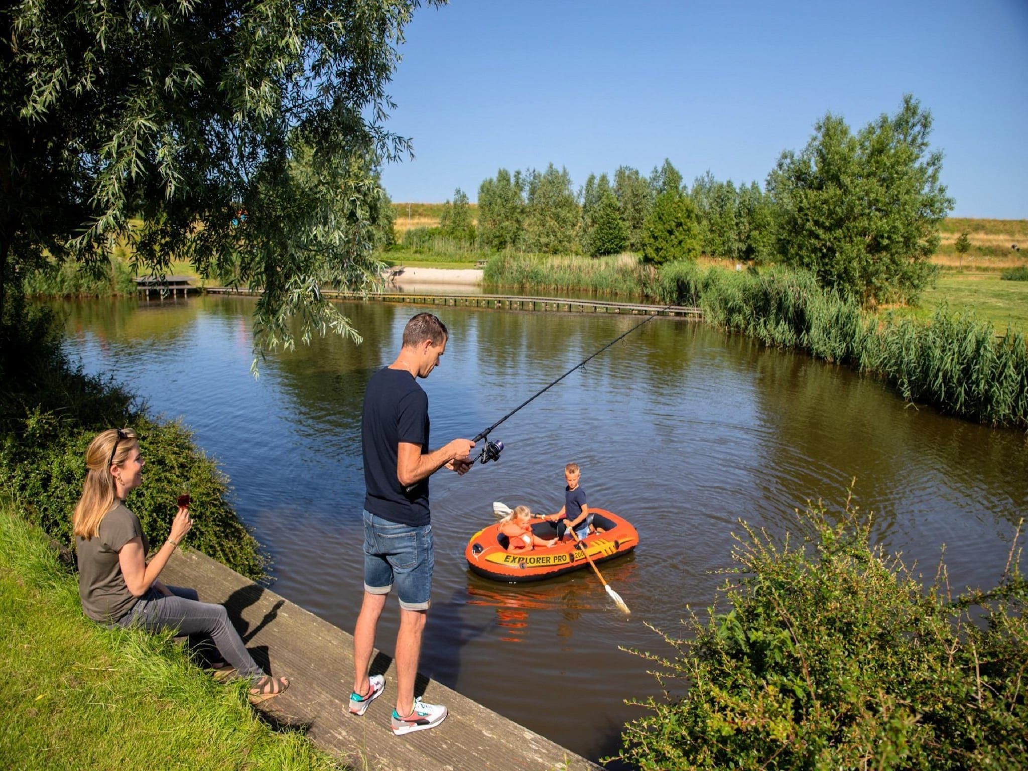 Parkfaciliteiten bij Villavakantiepark IJsselhof 5 in Andijk
