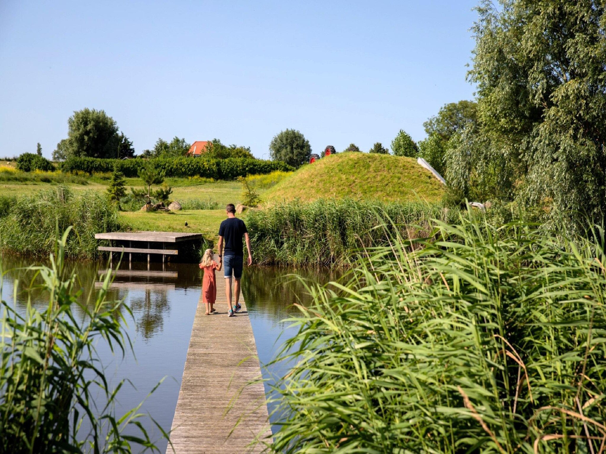 Parkfaciliteiten bij Villavakantiepark IJsselhof 5 in Andijk