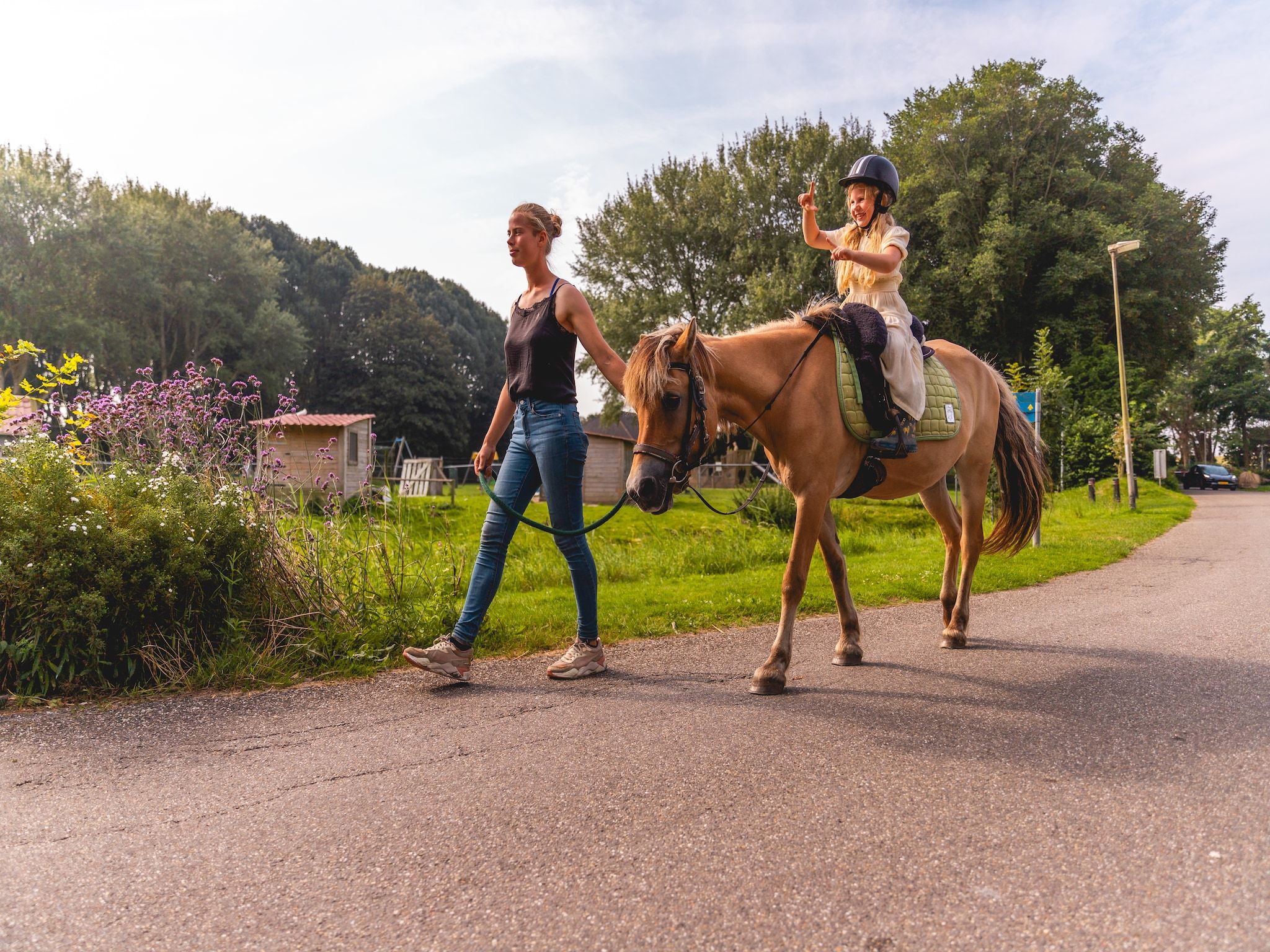Parkfaciliteiten bij Villavakantiepark IJsselhof 5 in Andijk
