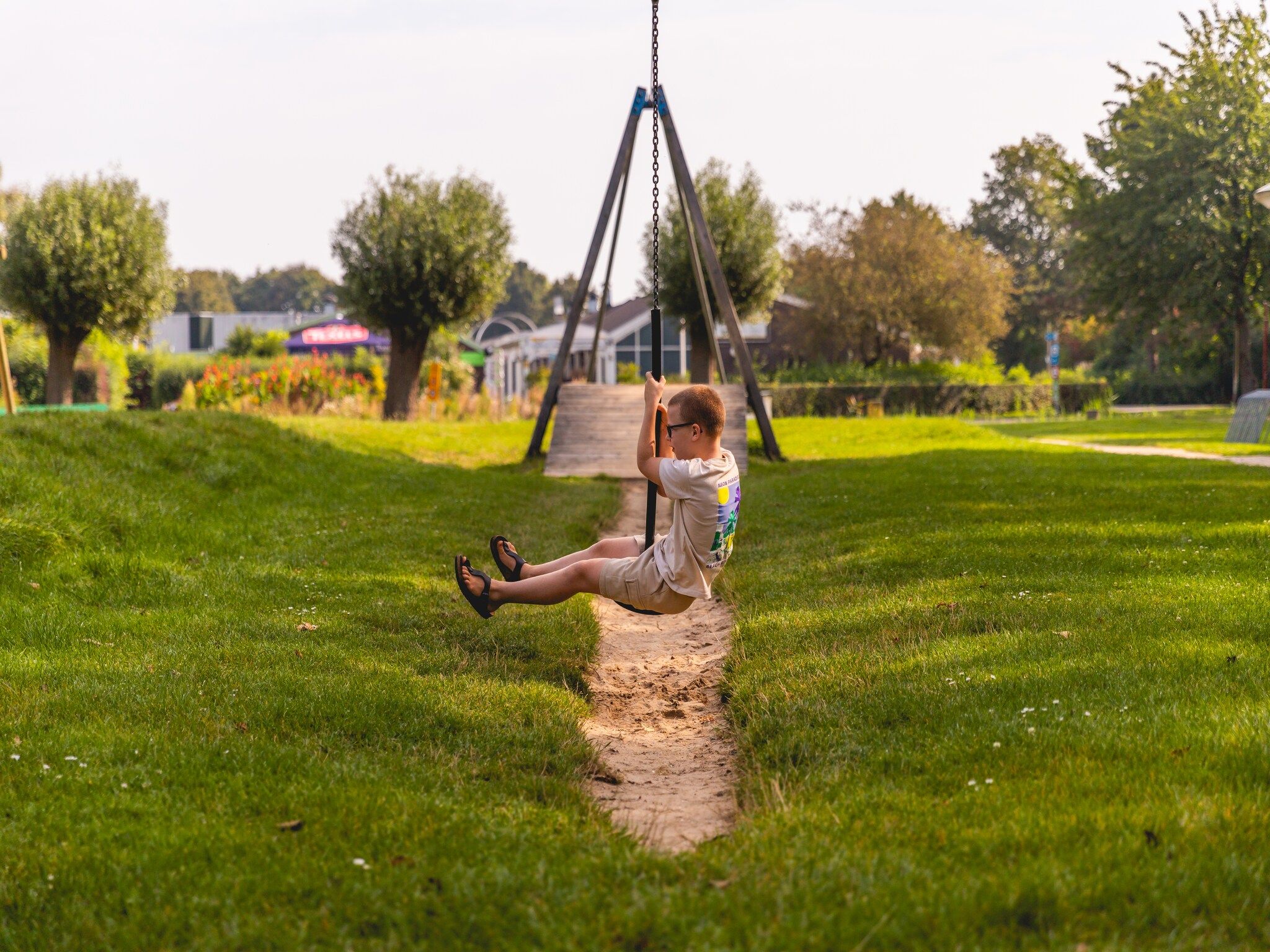 Parkfaciliteiten bij Villavakantiepark IJsselhof 5 in Andijk