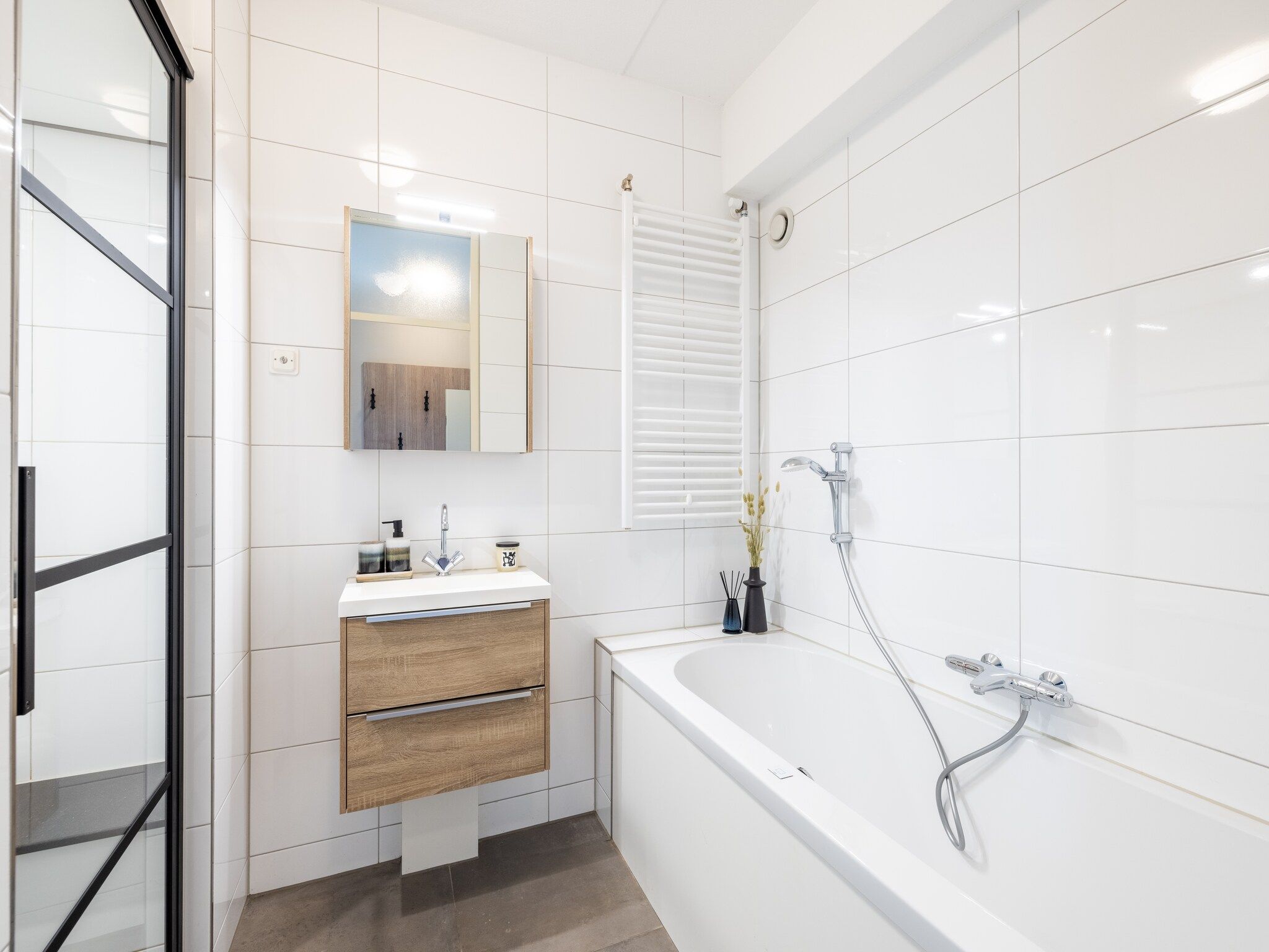 De badkamer van Villavakantiepark IJsselhof 2 in Andijk
