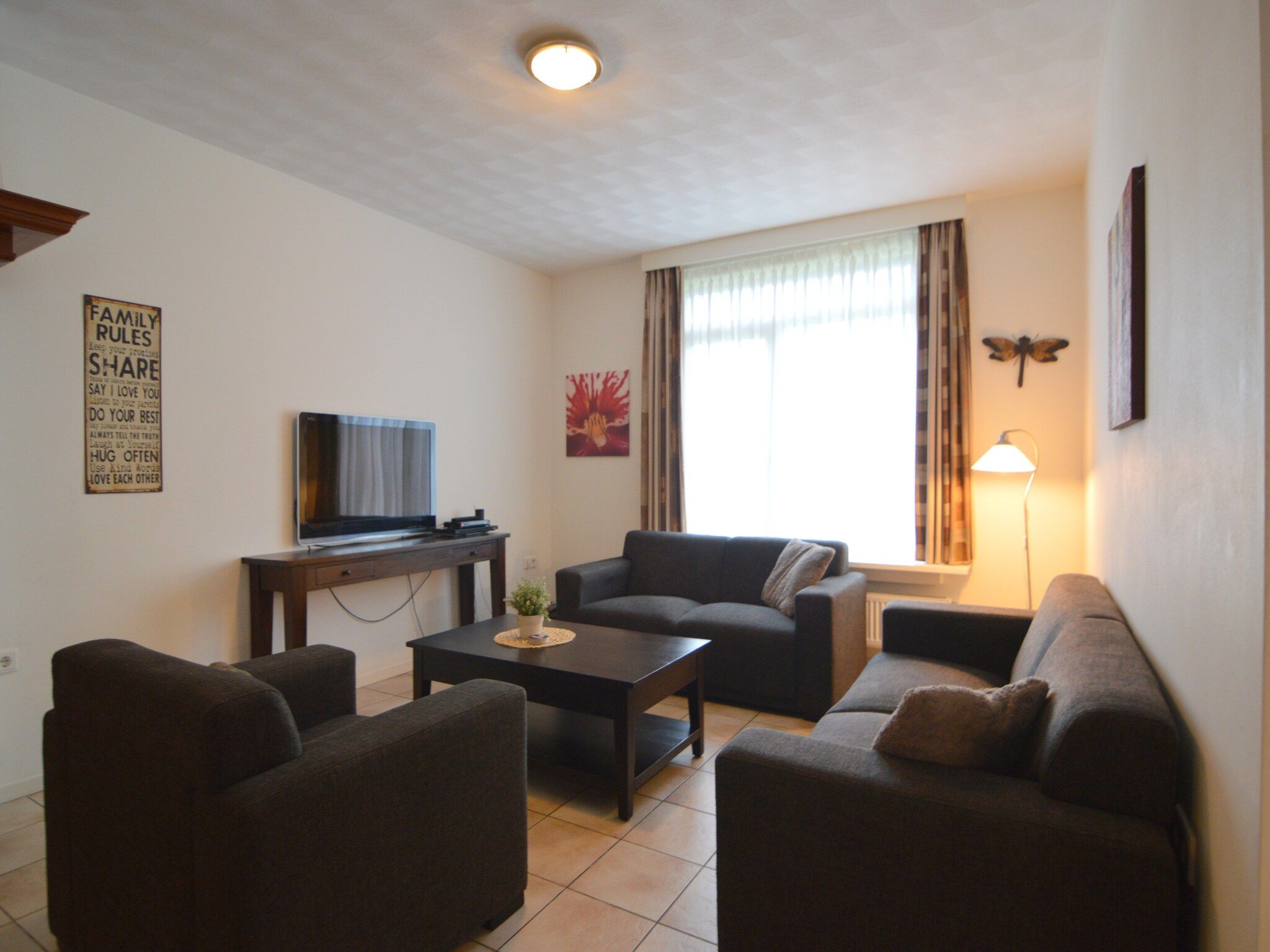 De woonkamer van Het Schafthuis in Valkenswaard