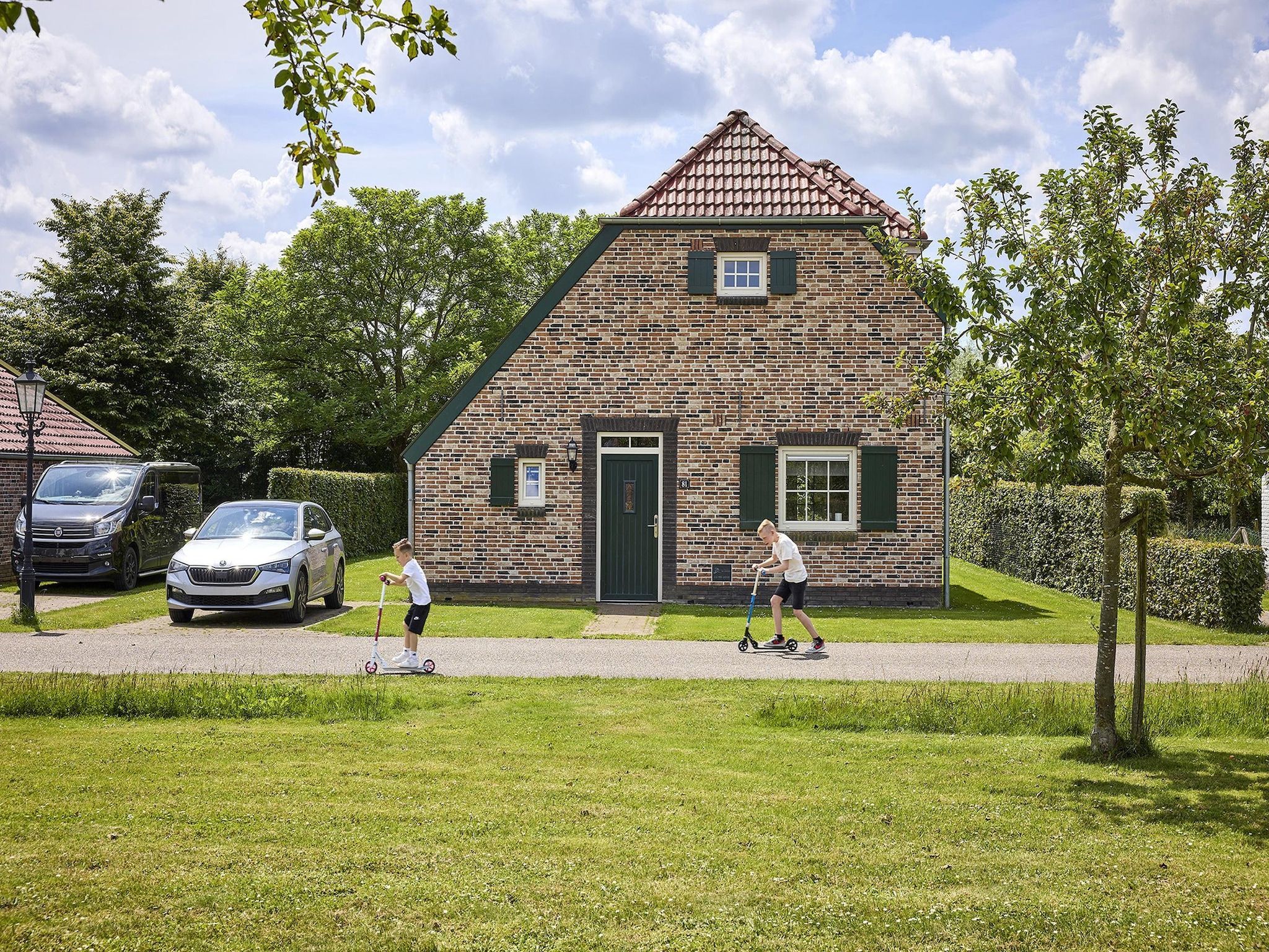 De buitenkant van Buitenhof De Leistert 15 in Roggel