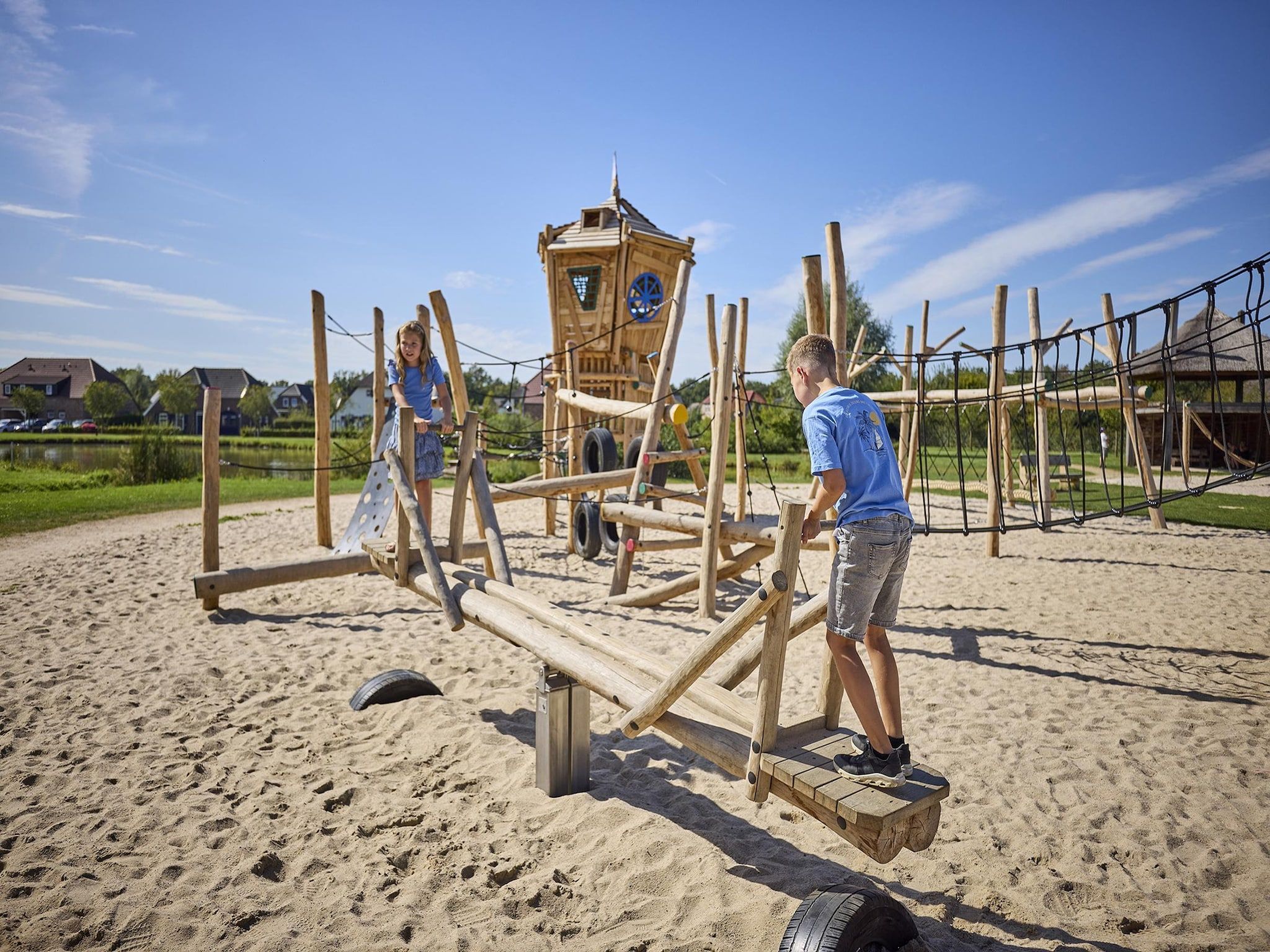 Parkfaciliteiten bij Buitenhof De Leistert 14 in Roggel