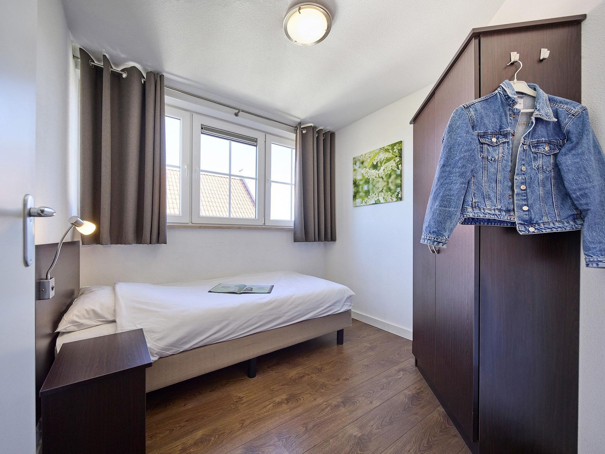 Een slaapkamer van Buitenhof De Leistert 16 in Roggel