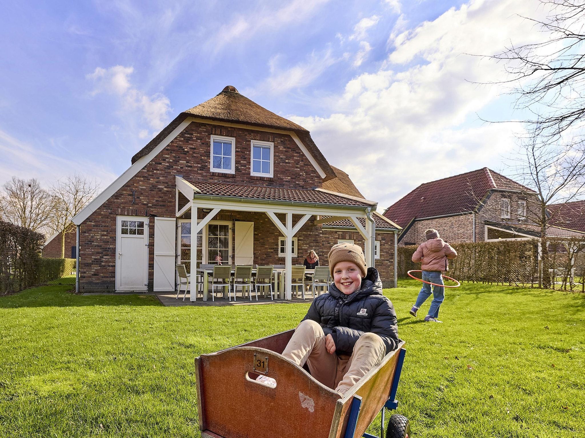 De buitenkant van Buitenhof De Leistert 4 in Roggel