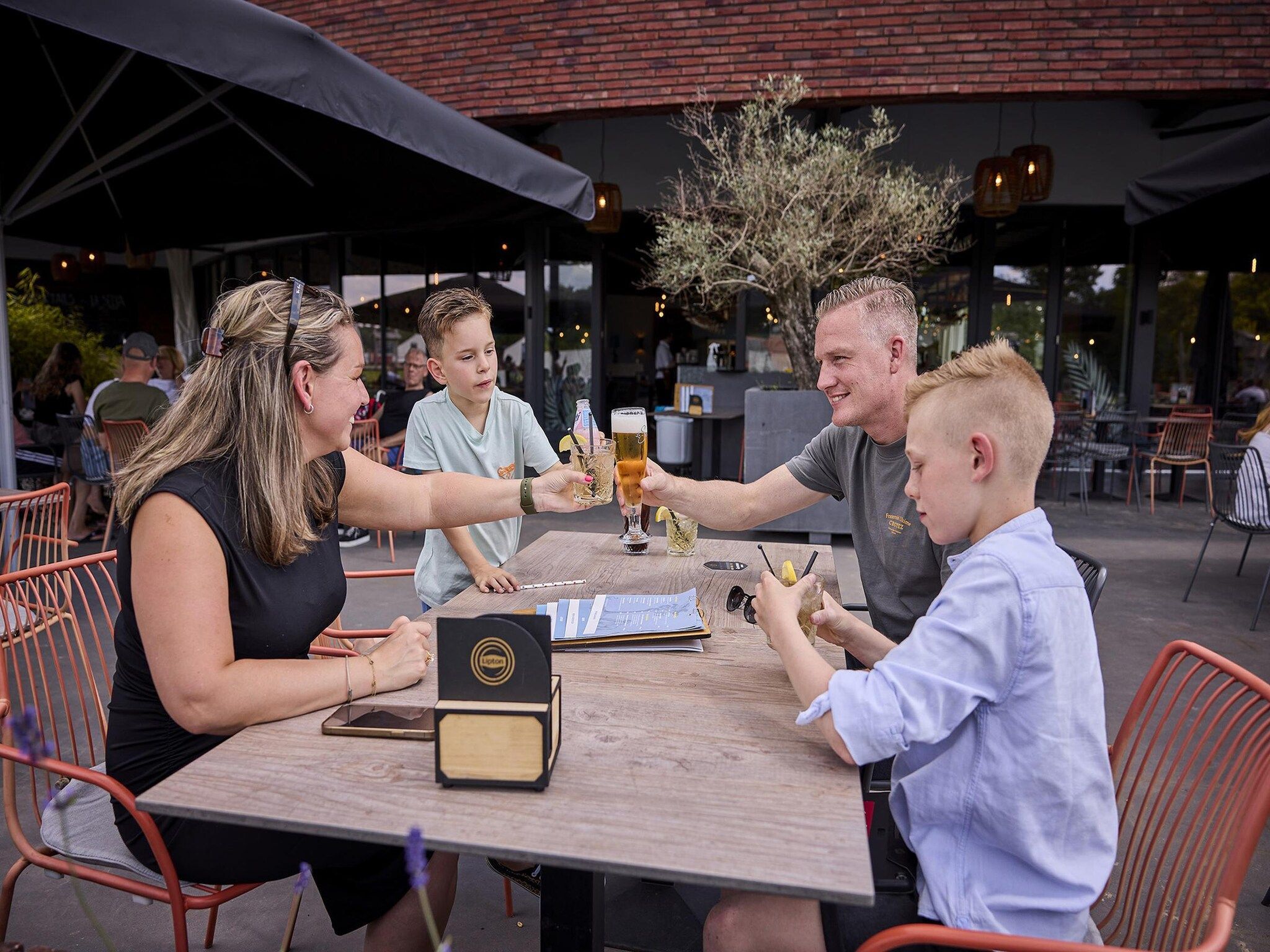 Parkfaciliteiten bij Buitenhof De Leistert 17 in Roggel