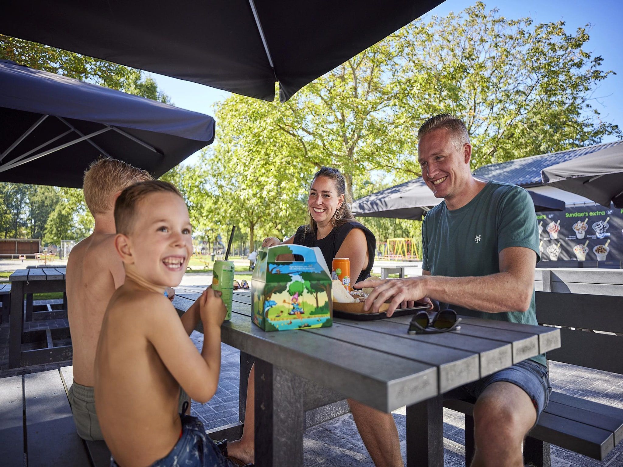 Parkfaciliteiten bij Buitenhof De Leistert 7 in Roggel