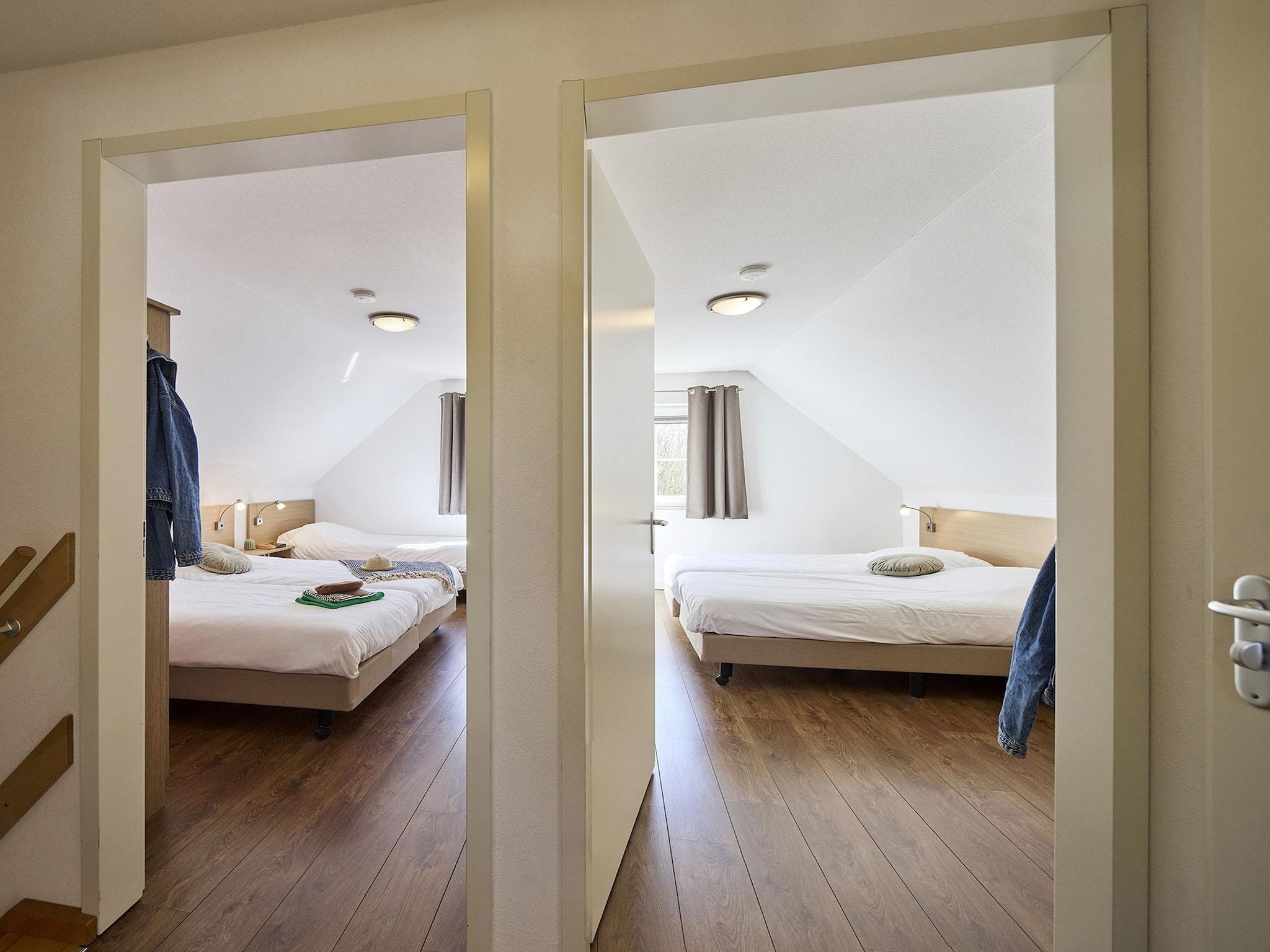 Een slaapkamer van Buitenhof De Leistert 12 in Roggel