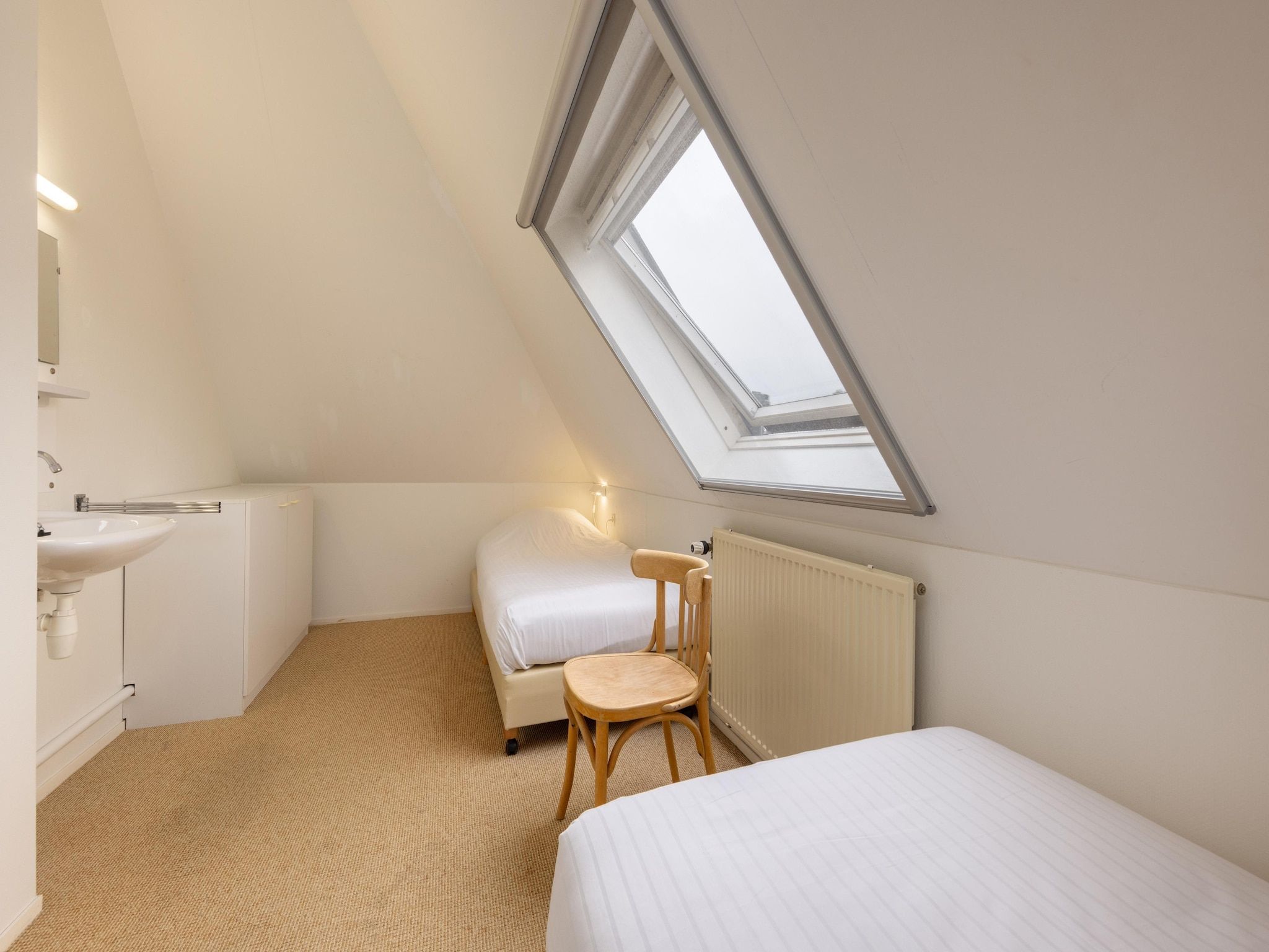 Een slaapkamer van Buitenplaats It Wiid in Eernewoud