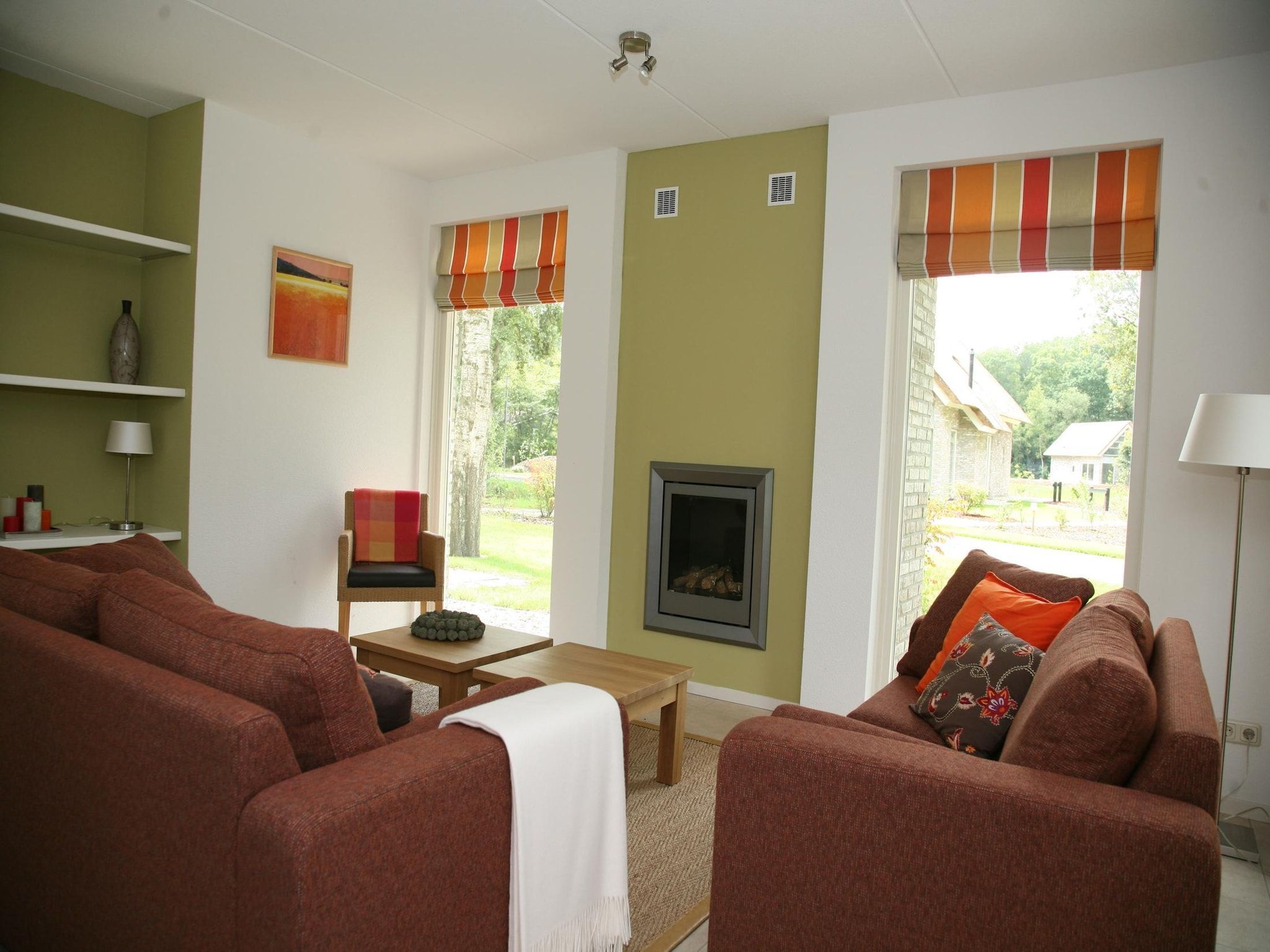 De woonkamer van Marke van Ruinen 2 in Ruinen