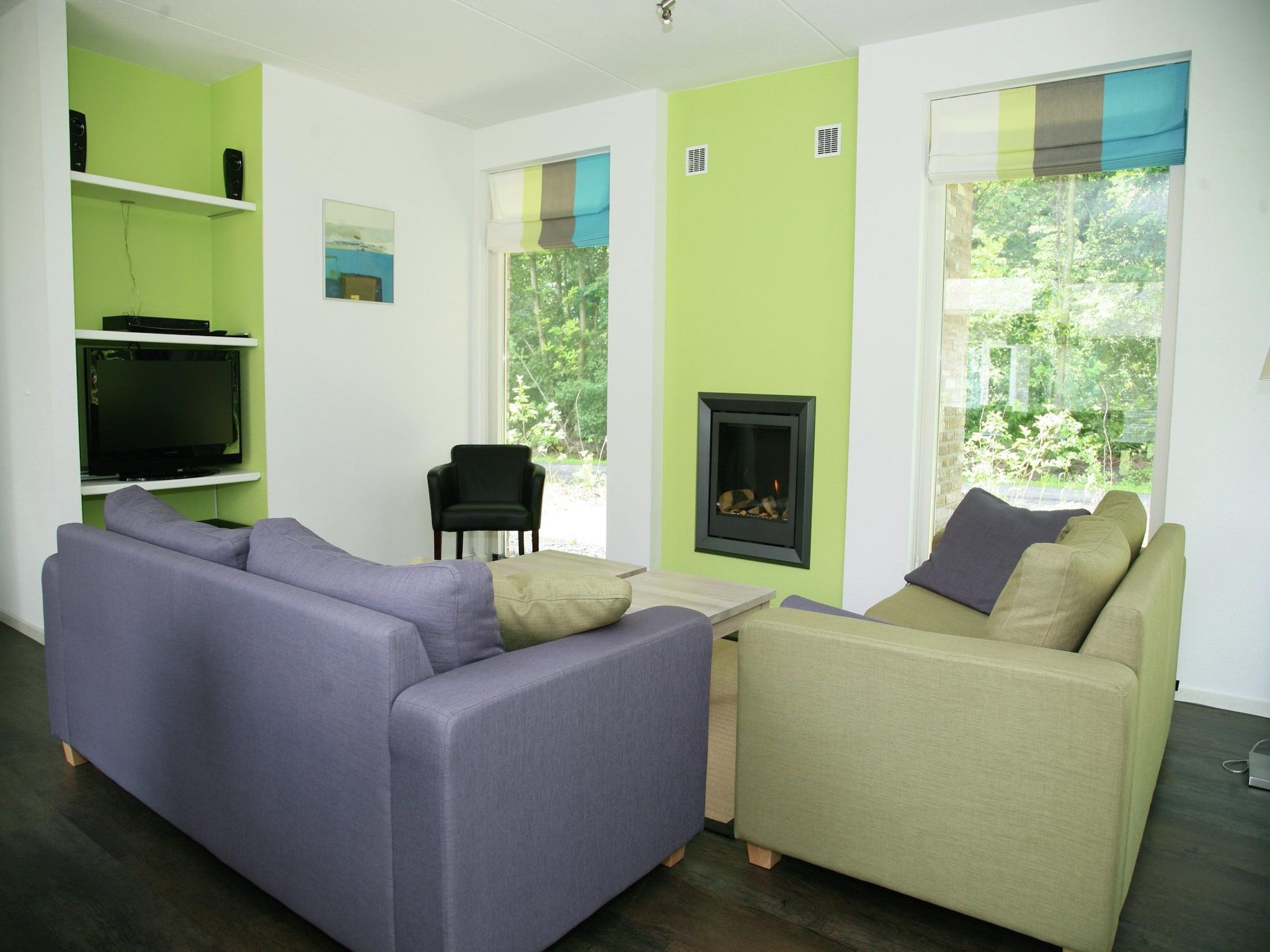 De woonkamer van Marke van Ruinen 2 in Ruinen