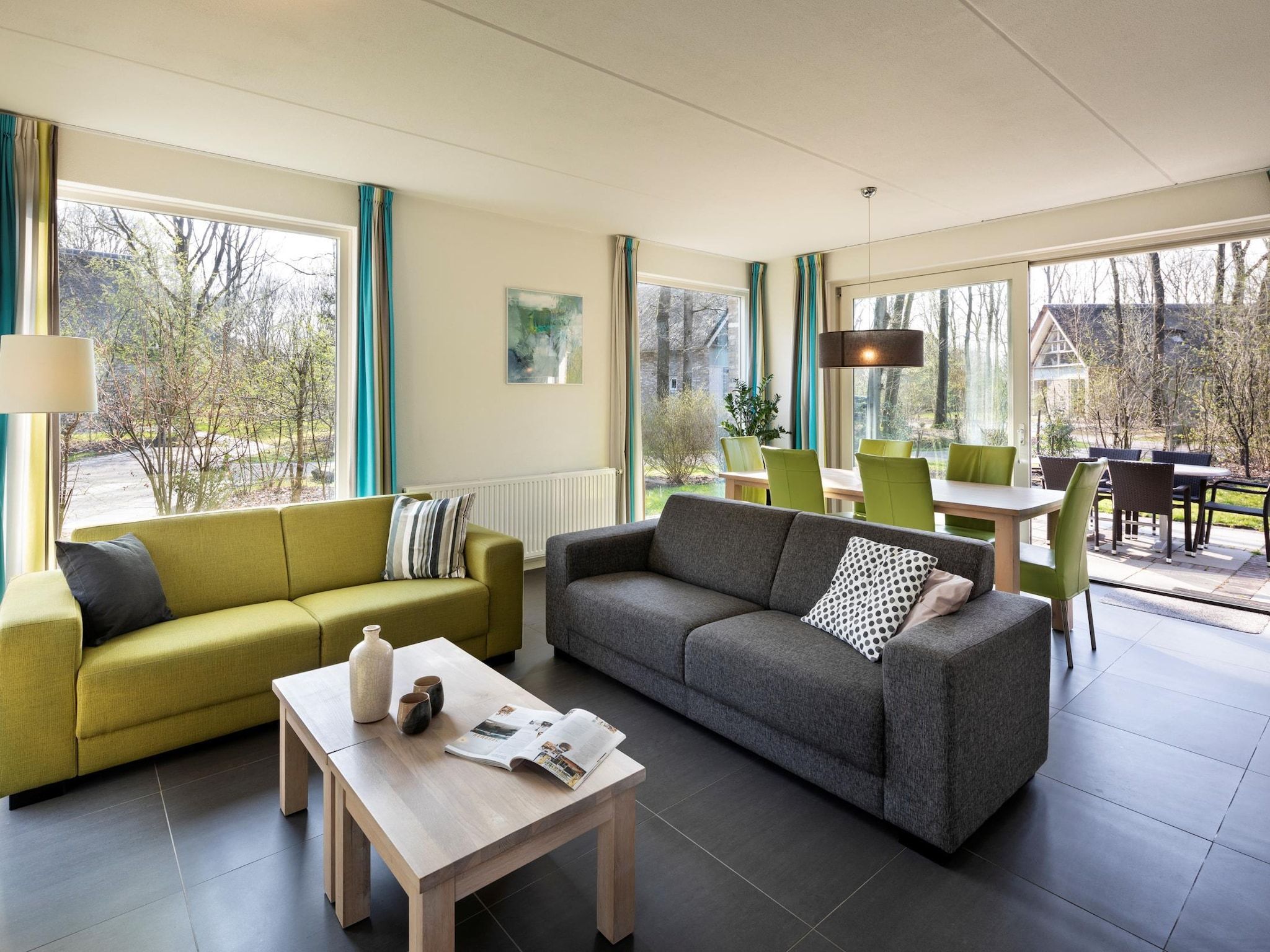 De woonkamer van Marke van Ruinen 2 in Ruinen