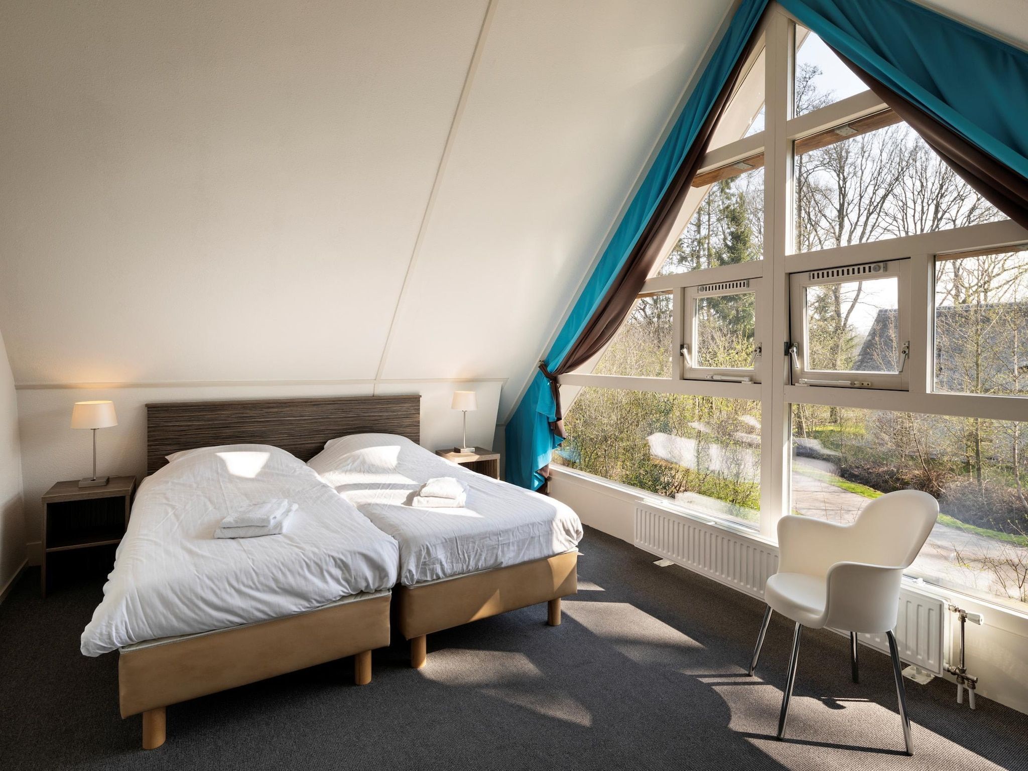 Een slaapkamer van Marke van Ruinen 2 in Ruinen