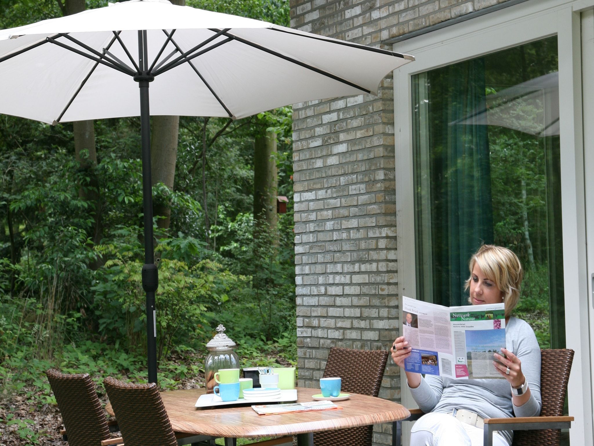 Het terras van Marke van Ruinen 3 in Ruinen