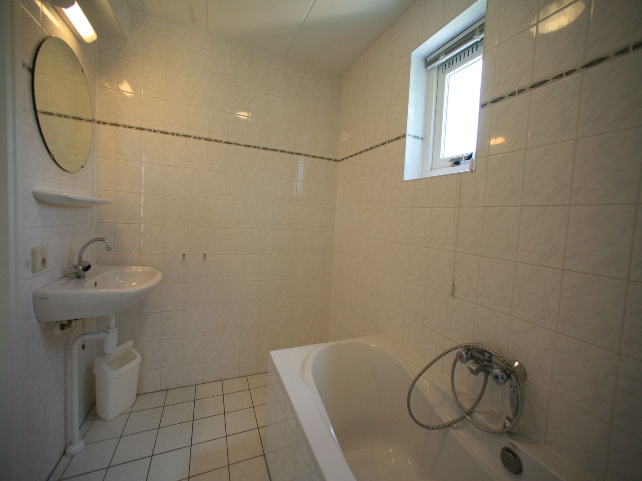 De badkamer van Villapark Akenveen 2 in Tynaarlo