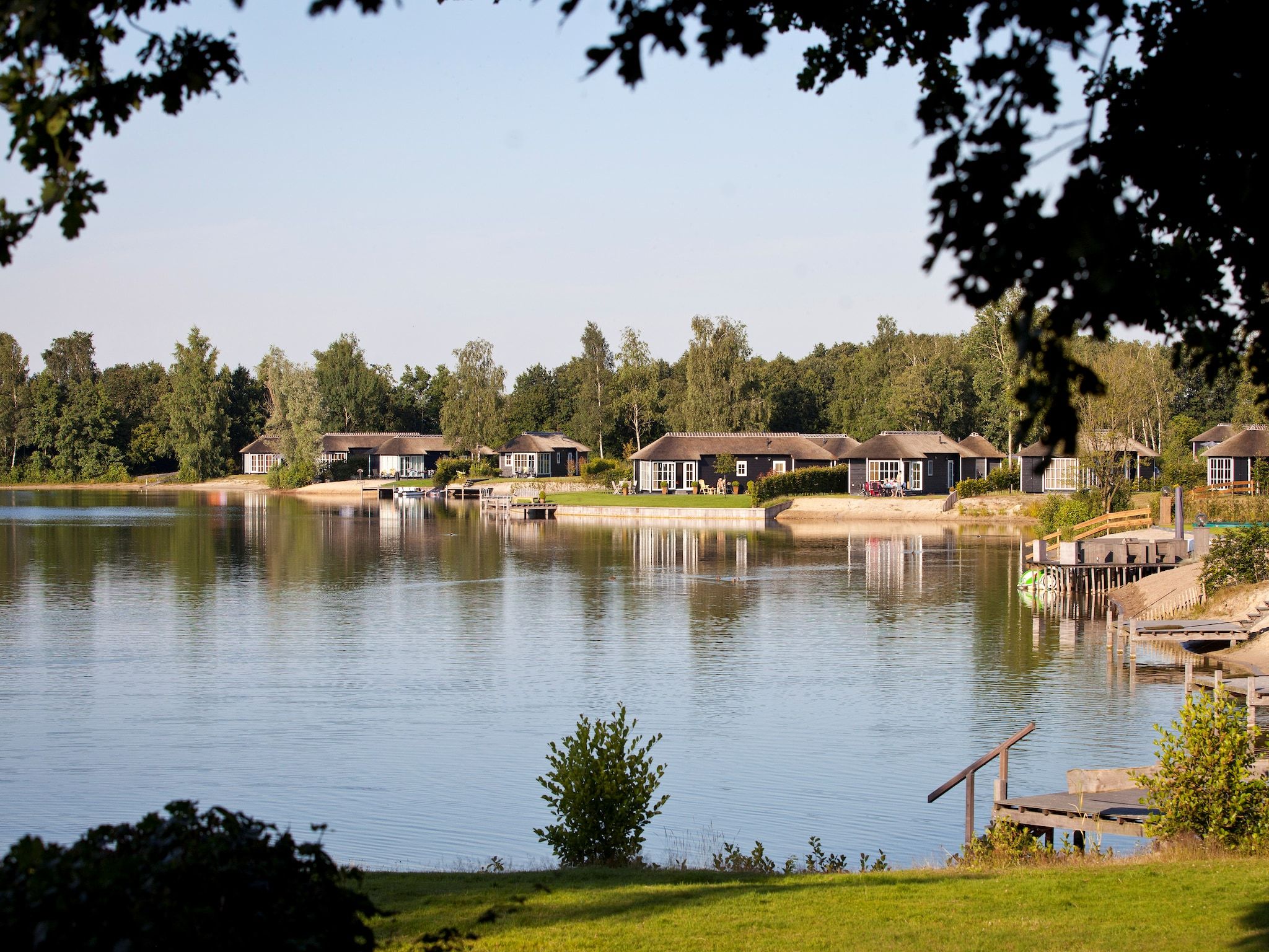 Parkfaciliteiten bij Recreatiepark Tolplas 8 in Hoge Hexel