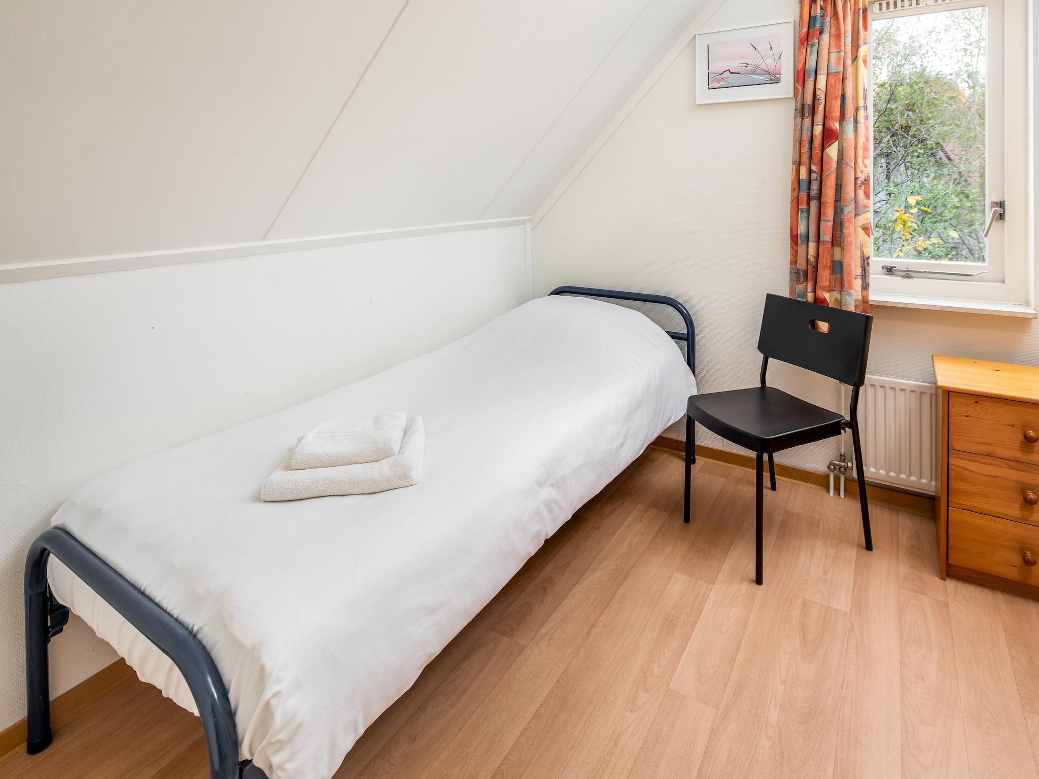 Een slaapkamer van Het Drentse Wold 6 in Hoogersmilde