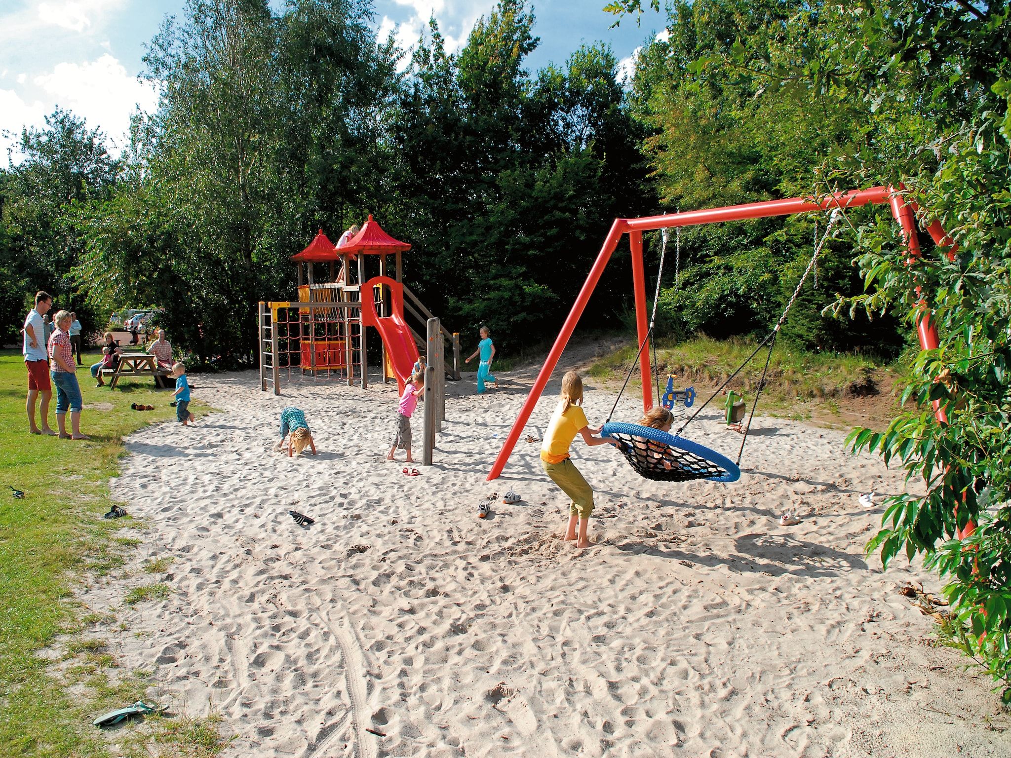 Parkfaciliteiten bij Het Drentse Wold 2 in Hoogersmilde