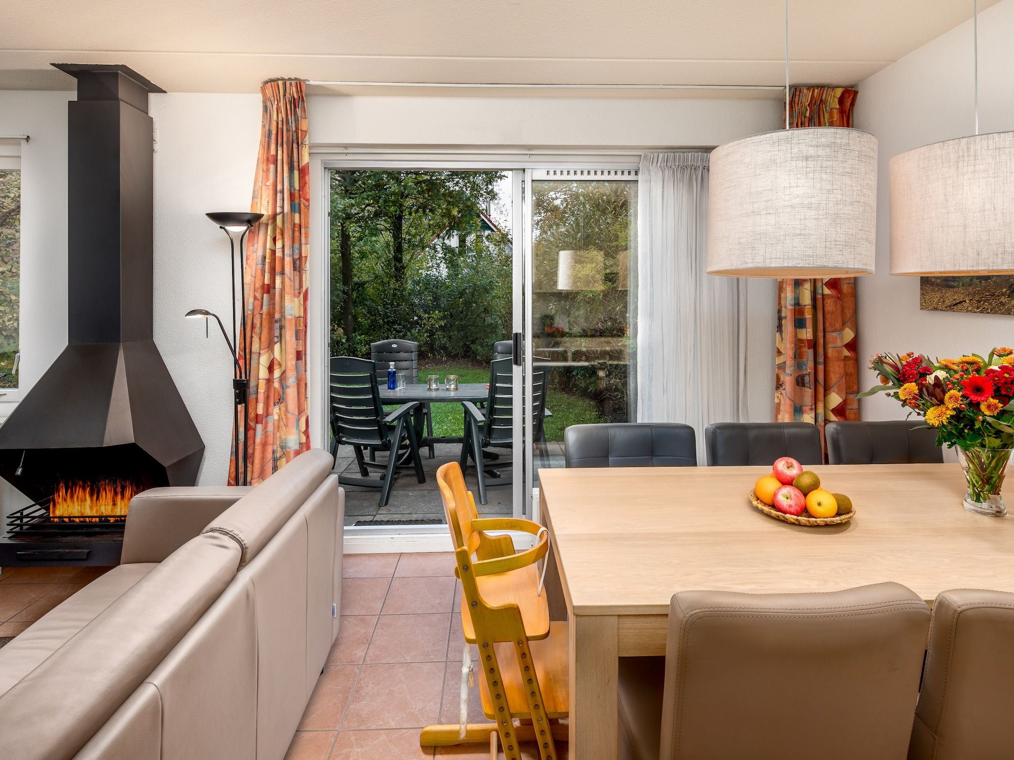 De eetkamer van Het Drentse Wold 2 in Hoogersmilde