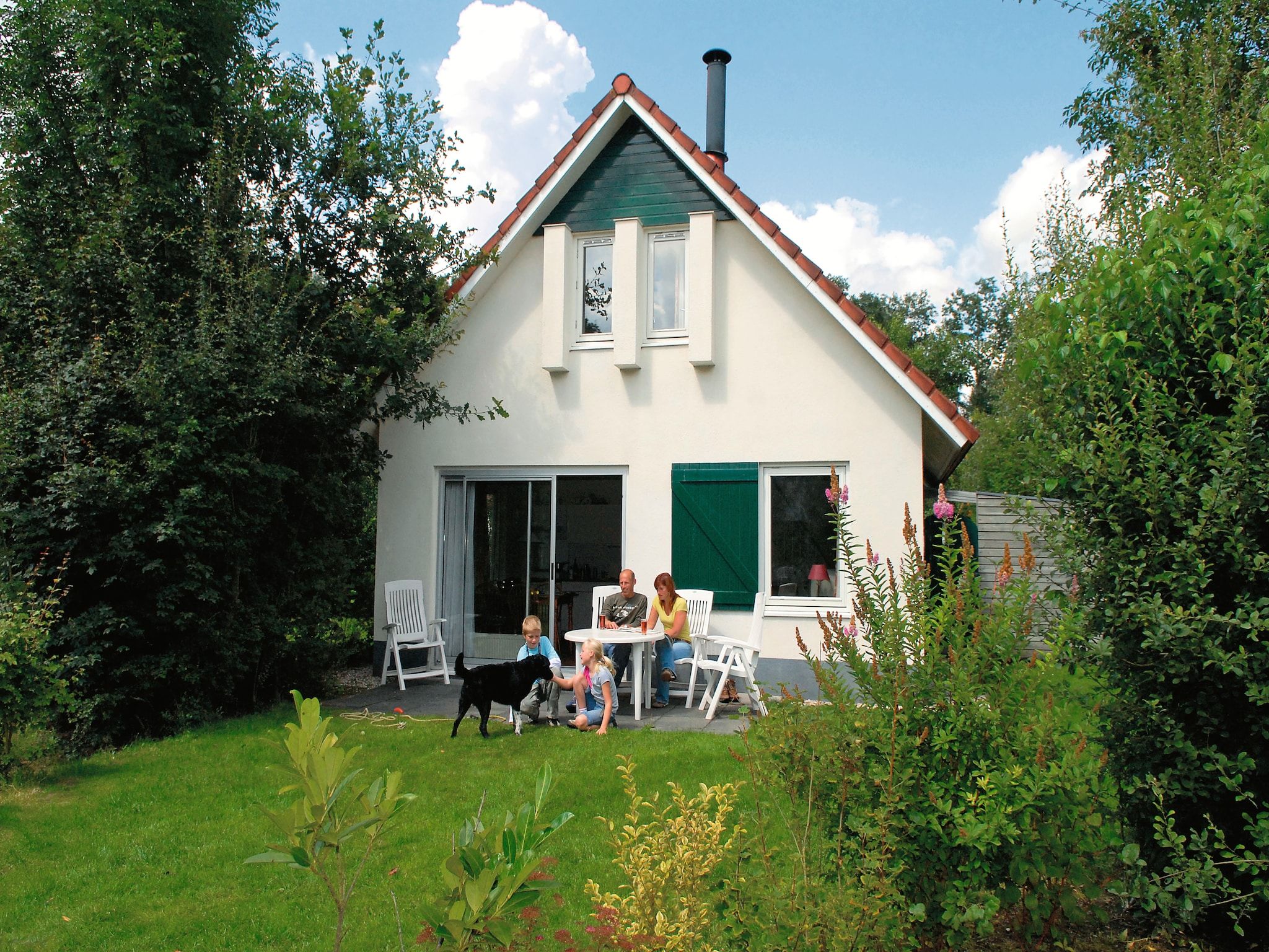 De buitenkant van Het Drentse Wold 1 in Hoogersmilde