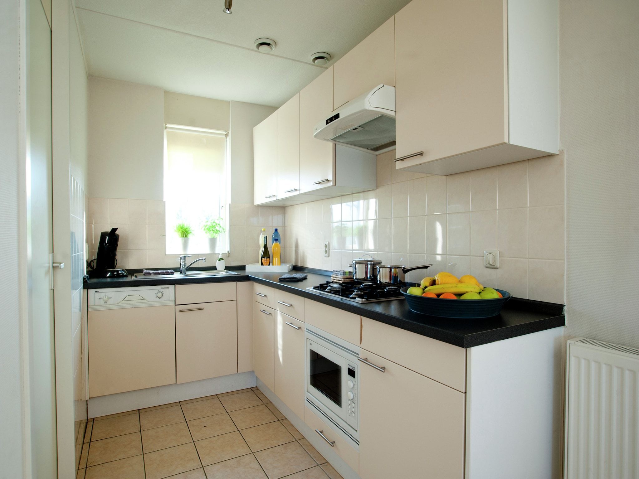 De keuken van Havenwoning 2-6 persoons in Heel